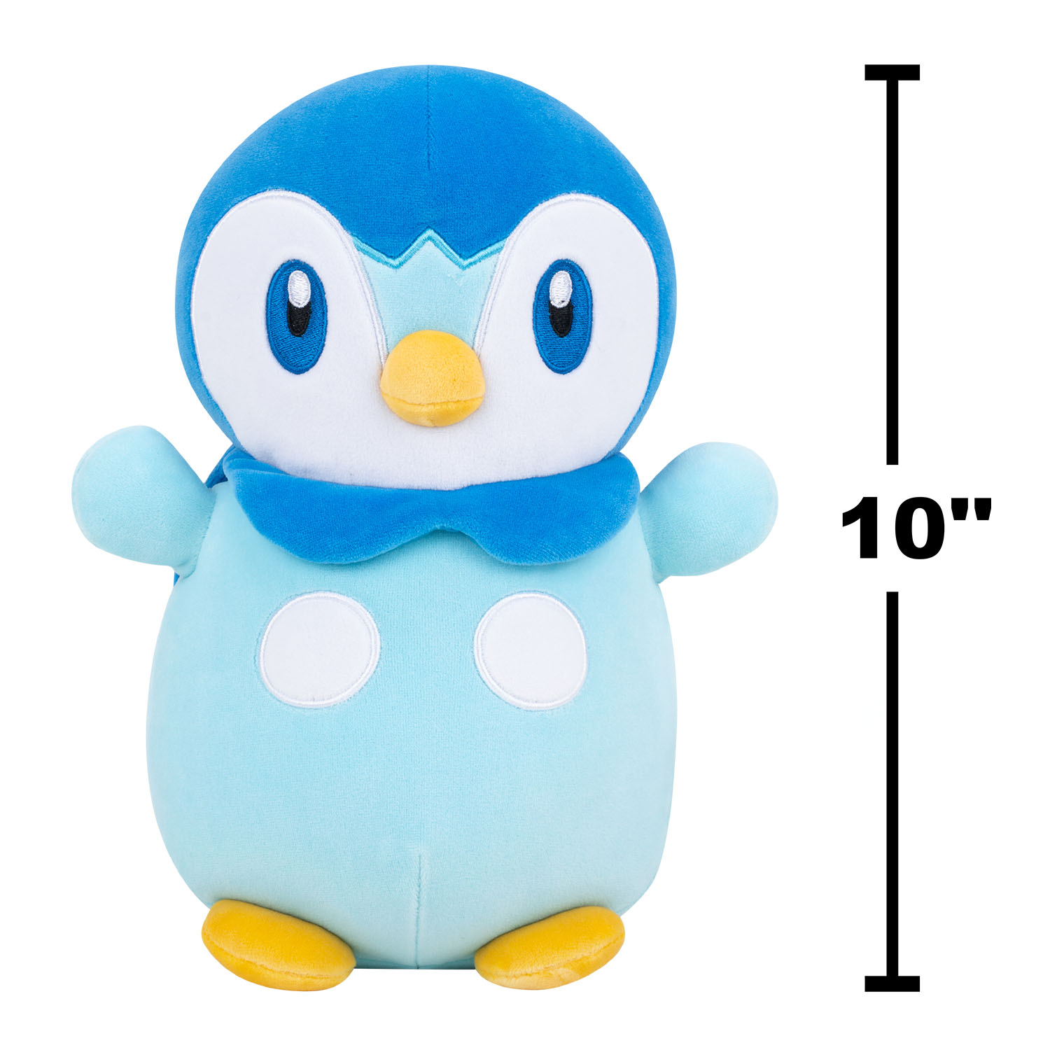Squishmallows HugMees Pokemon Pelüş - Piplup 25 cm SQPK00300