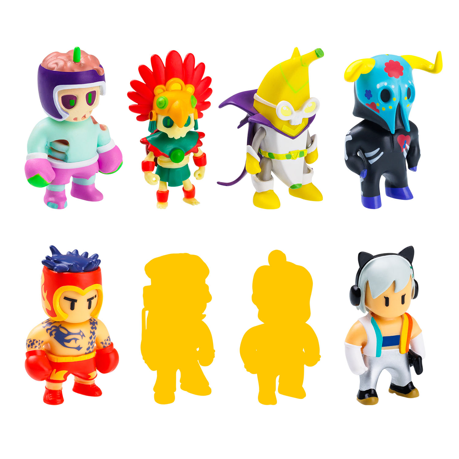 Stumble Guys Mythic Seri 8'li Figür Delüks Set Model 1