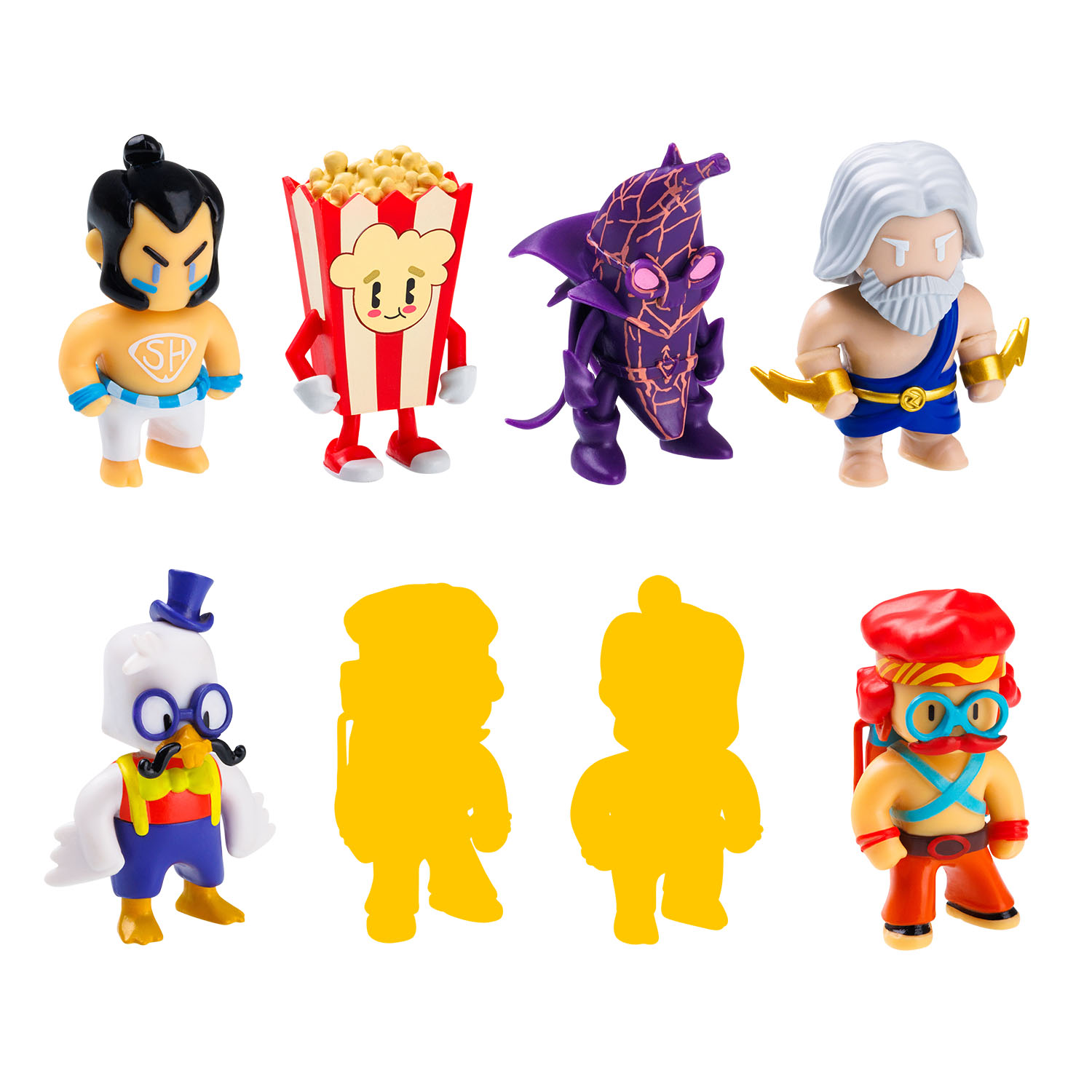 Stumble Guys Mythic Seri 8'li Figür Delüks Set Model 3