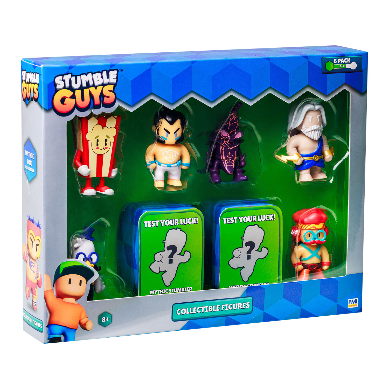 Stumble Guys Mythic Seri 8'li Figür Delüks Set Model 3