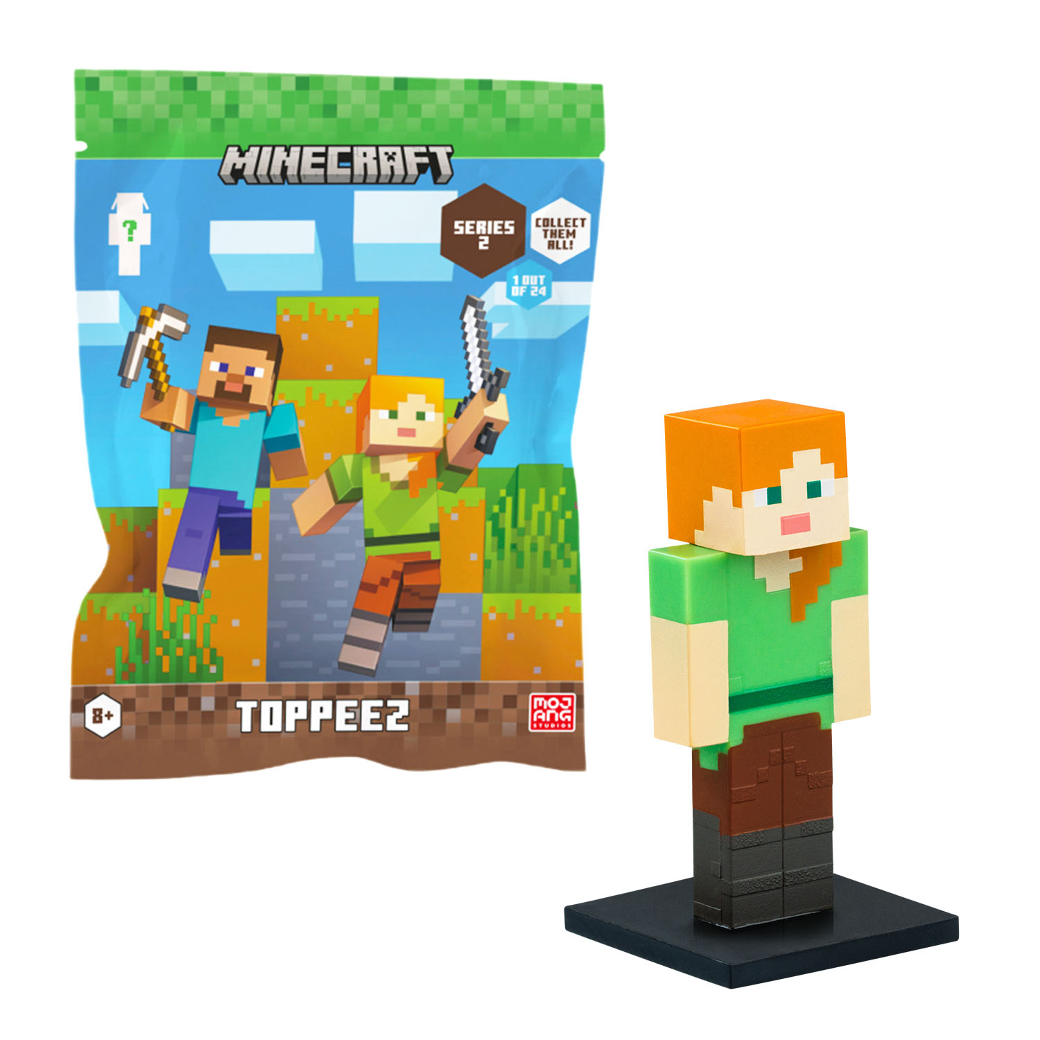 Minecraft 3D Toppeez Sürpriz Paket Seri 2 MC2205