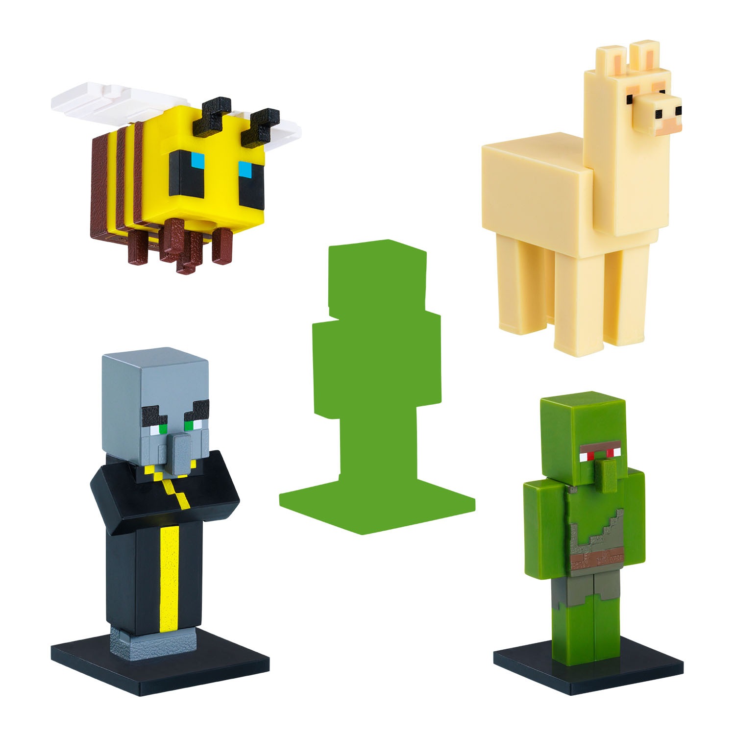 Minecraft 3D Toppeez 5'li Figür Seti MC2240 Model 4