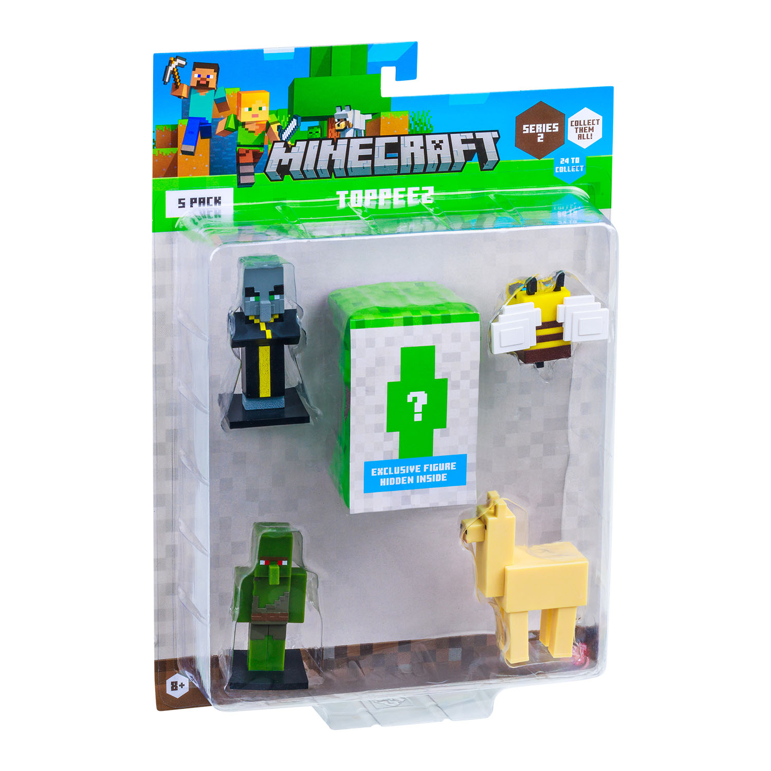 Minecraft 3D Toppeez 5'li Figür Seti MC2240 Model 4
