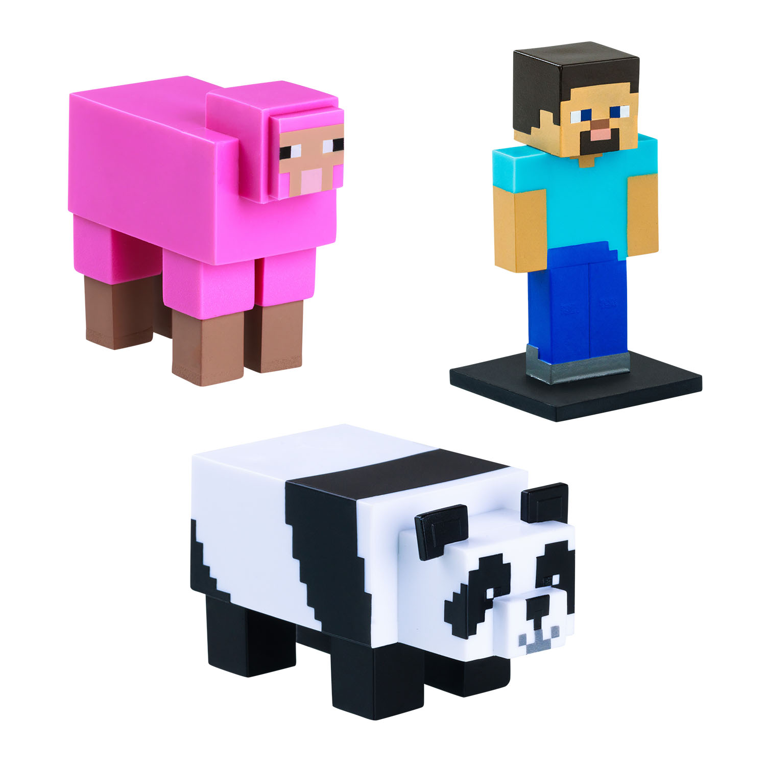 Minecraft 3D Toppeez 3'lü Figür Seti MC2220 Model 3