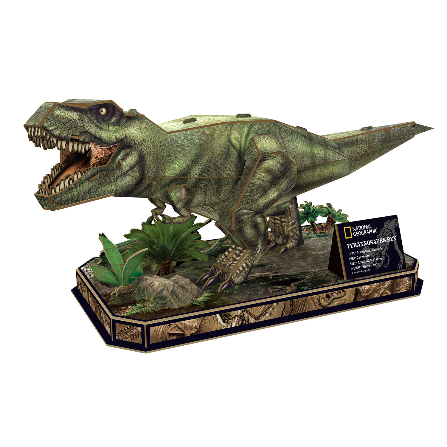 National Geographic - Tyrannosaurus REX 3D Puzzle DS1051h