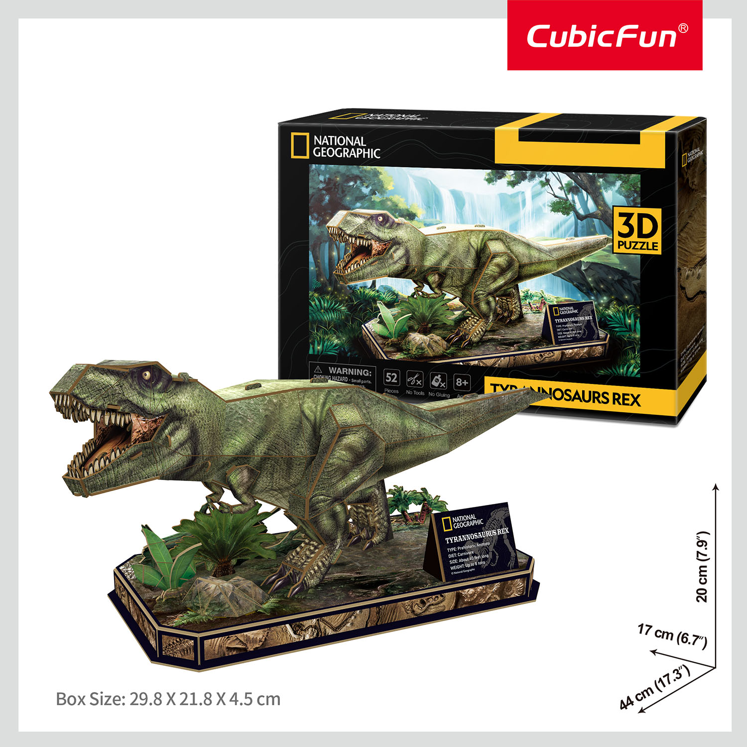 National Geographic - Tyrannosaurus REX 3D Puzzle DS1051h