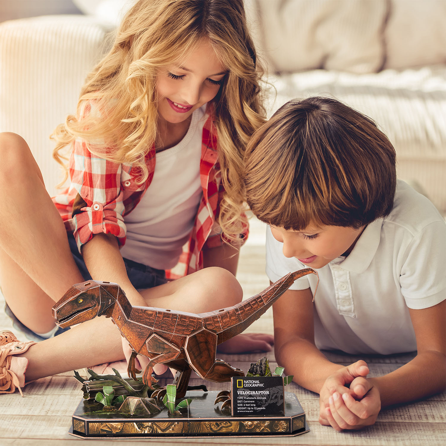 National Geographic - Velociraptor 3D Puzzle DS1053h