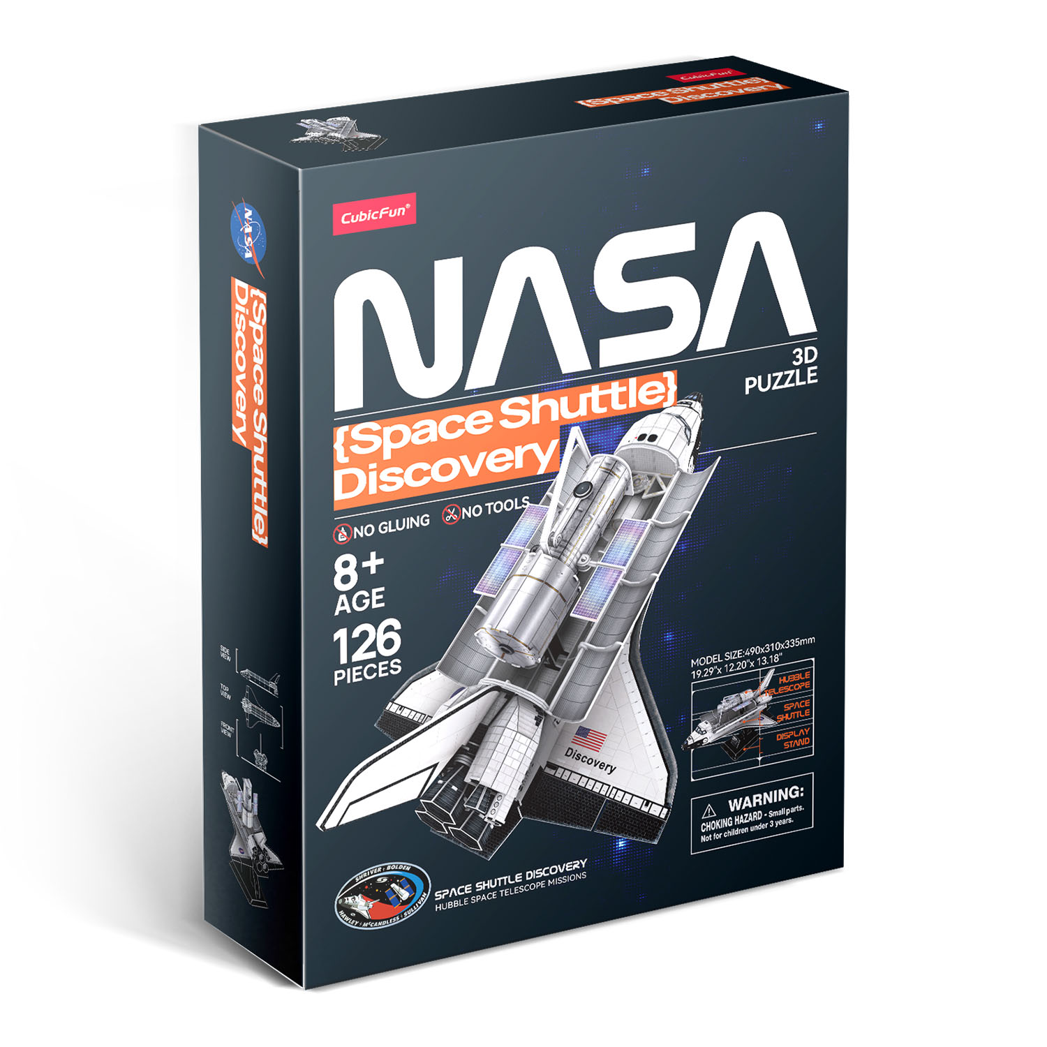 NASA - Discovery Uzay Mekiği 3D Puzzle DS1057h