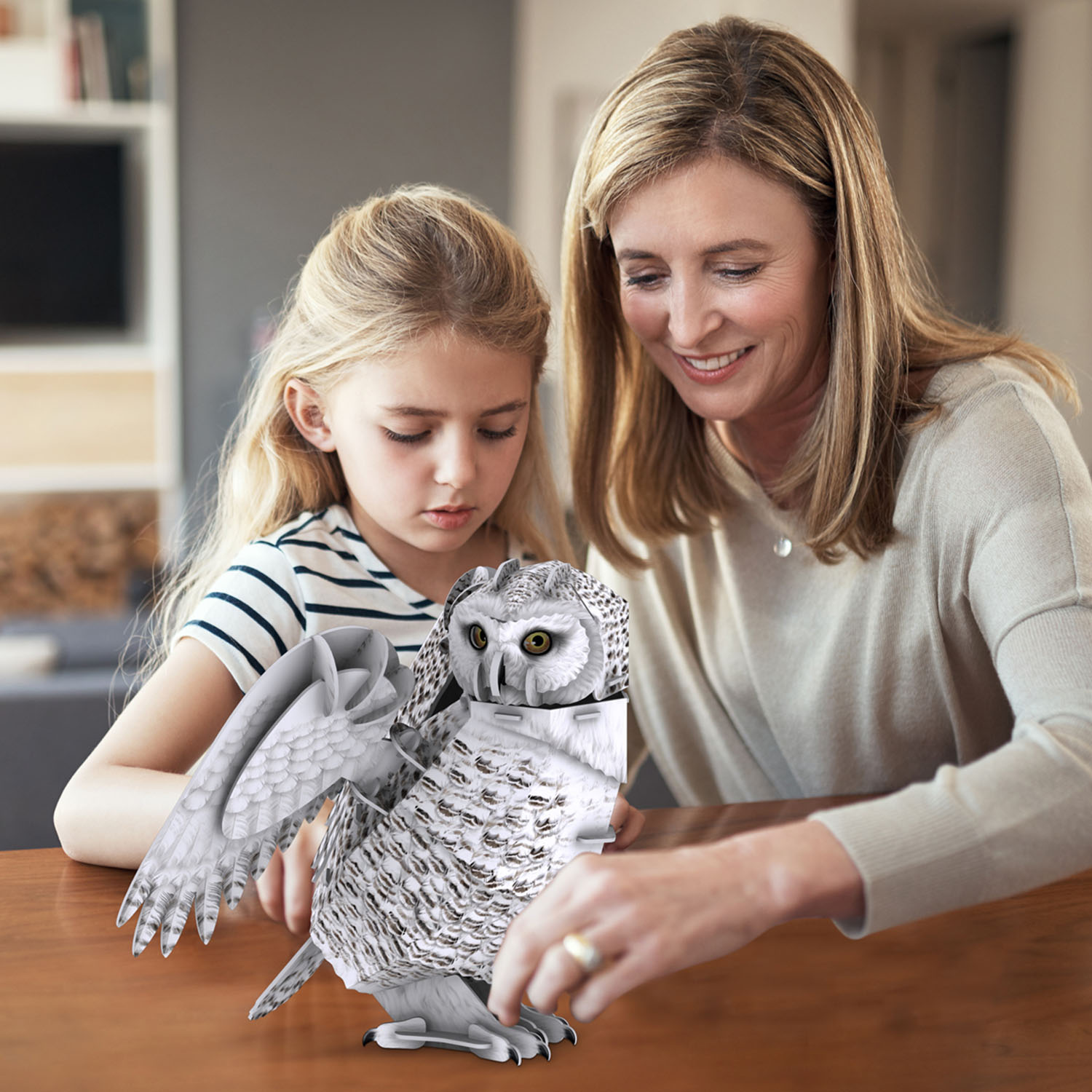 National Geographic - Kar Baykuşu 3D Puzzle DS1079h