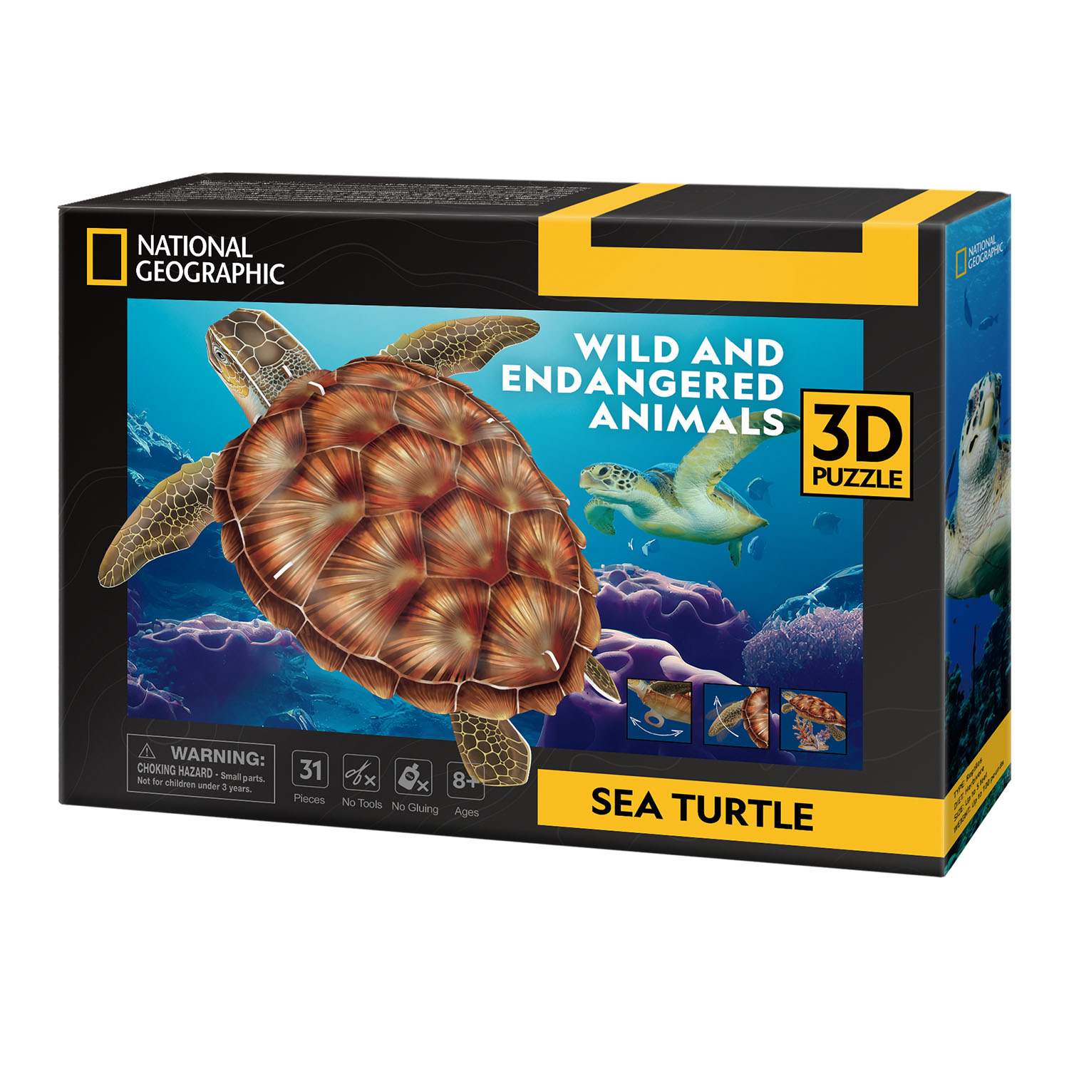 National Geographic - Deniz Kaplumbağası 3D Puzzle DS1080h