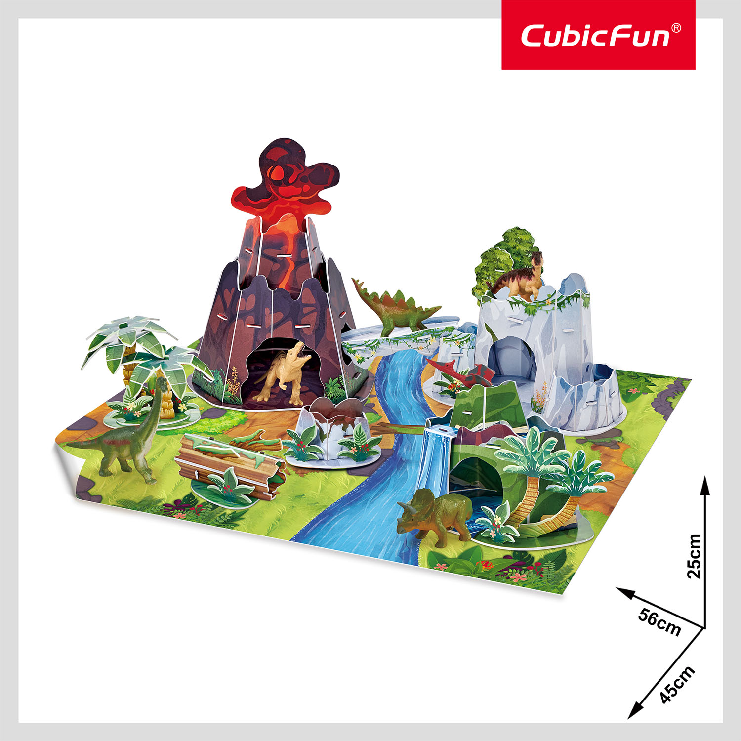 National Geographic Kids Dinozor Oyun Seti 3D Puzzle DS1078h