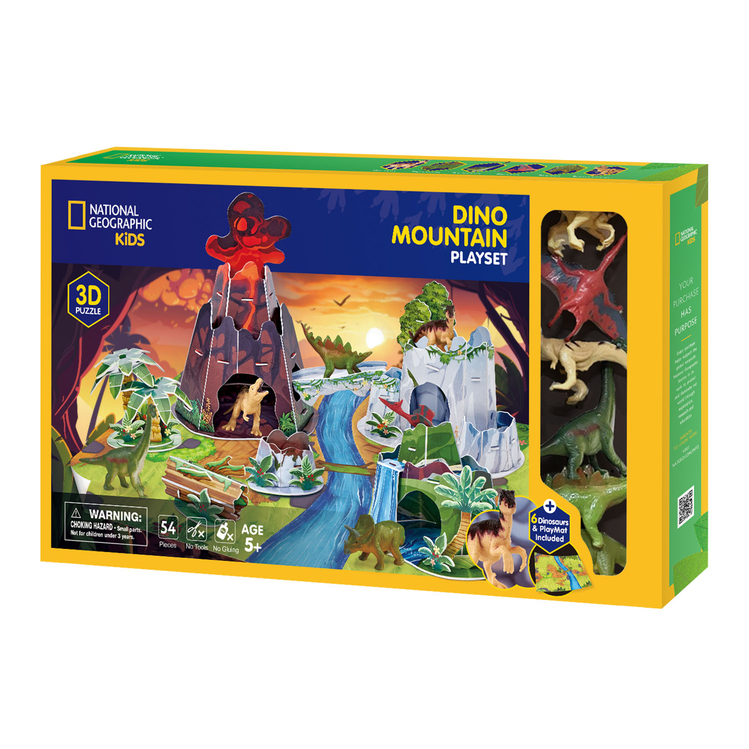 National Geographic Kids Dinozor Oyun Seti 3D Puzzle DS1078h