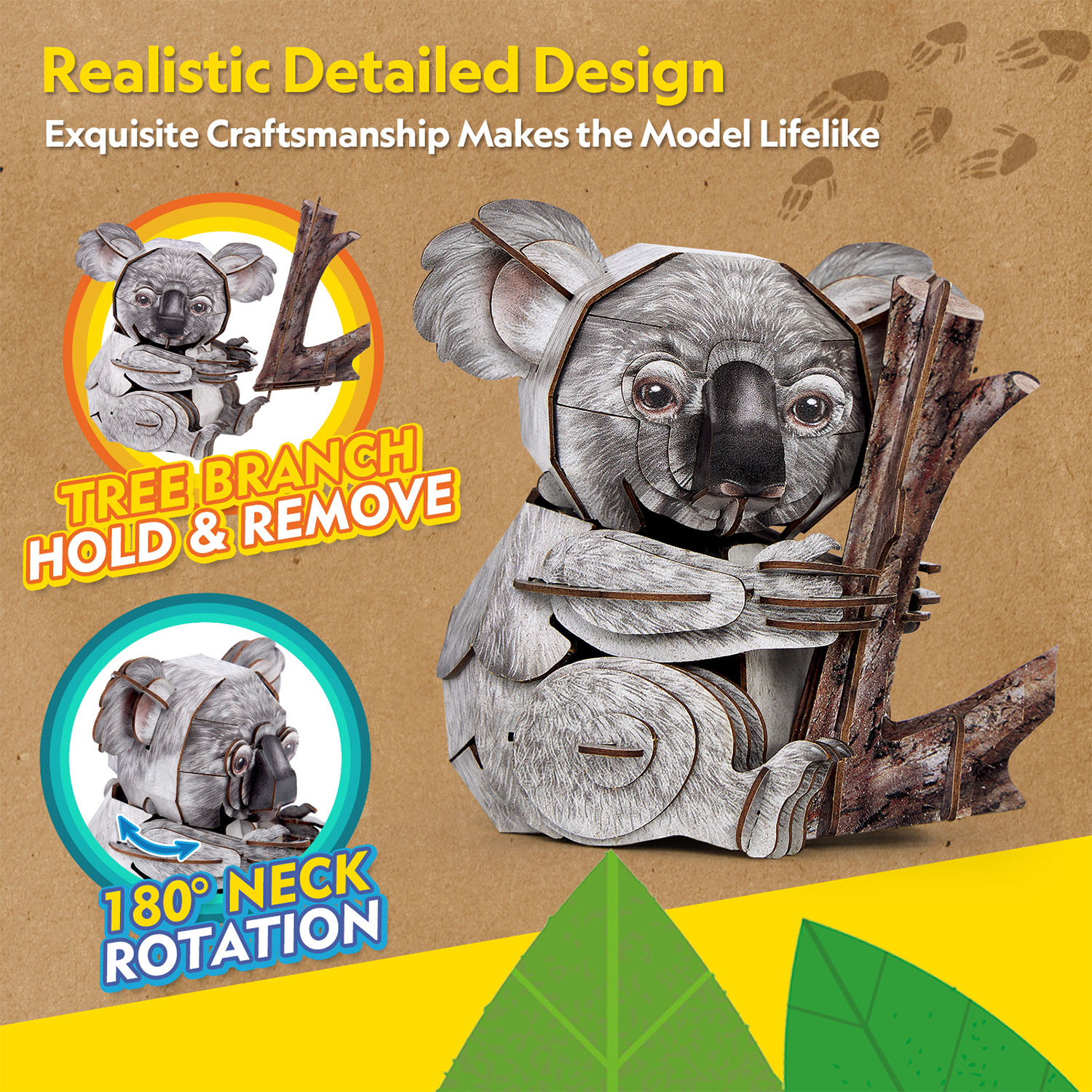 National Geographic - Koala 3D Puzzle DS1176h