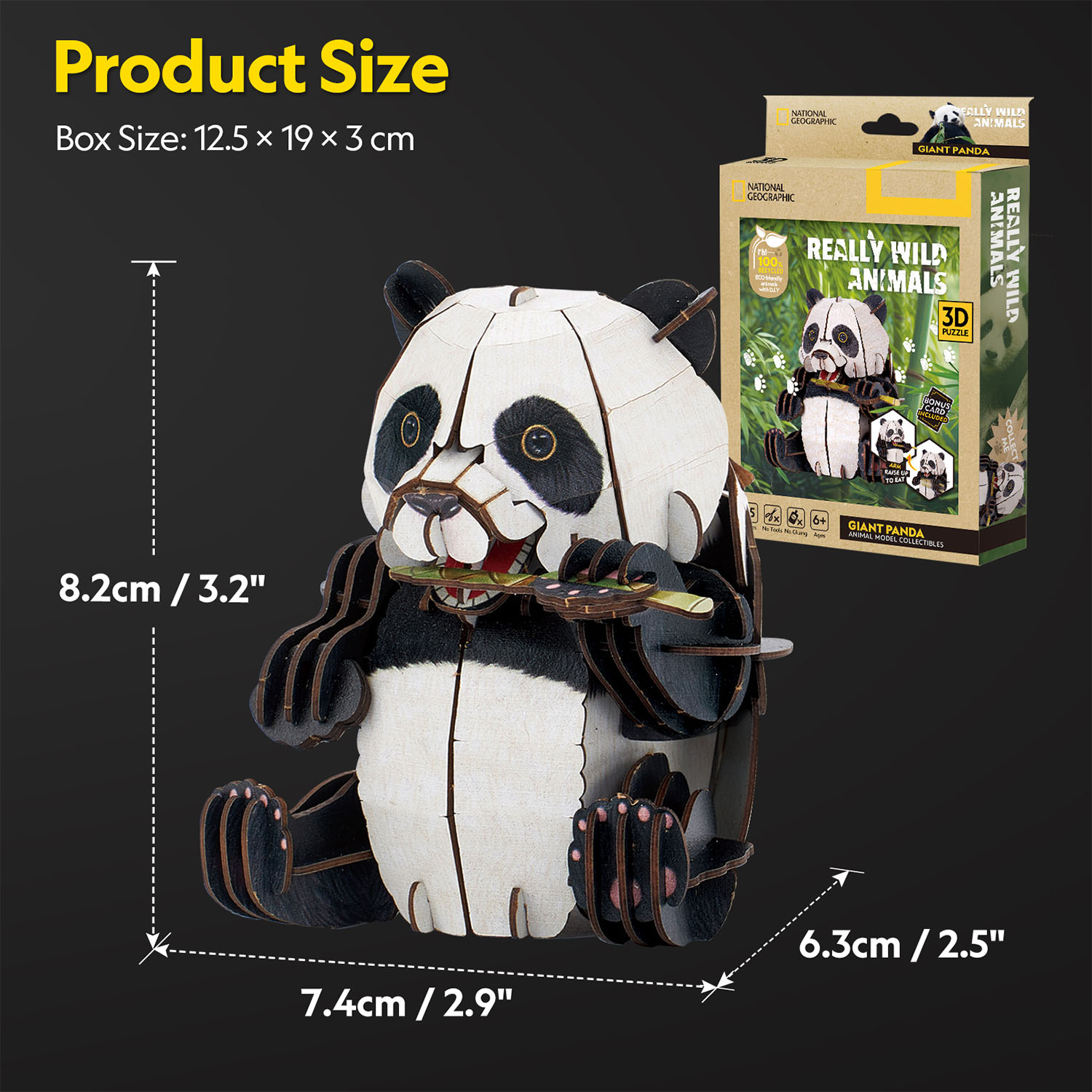 National Geographic - Panda 3D Puzzle DS1181h