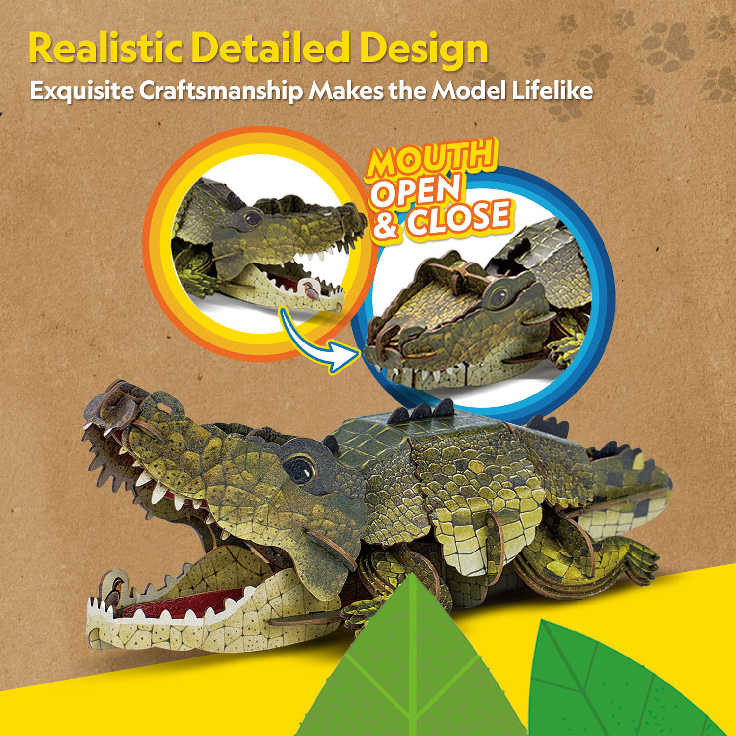 National Geographic - Timsah 3D Puzzle DS1182h