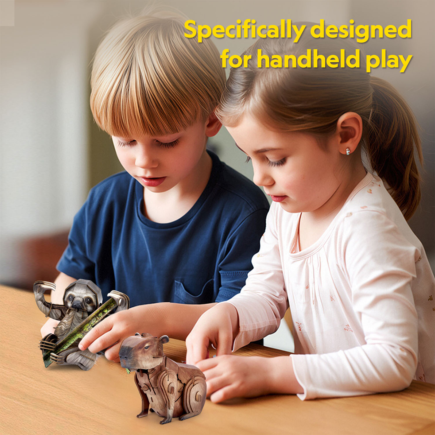 National Geographic - Tembel Hayvan 3D Puzzle DS1157h