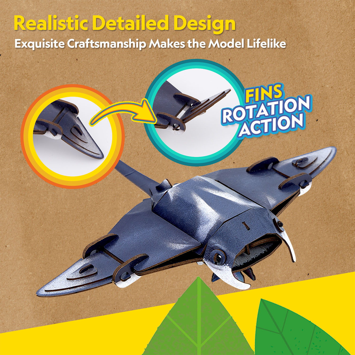 National Geographic - Manta Vatozu 3D Puzzle DS1178h