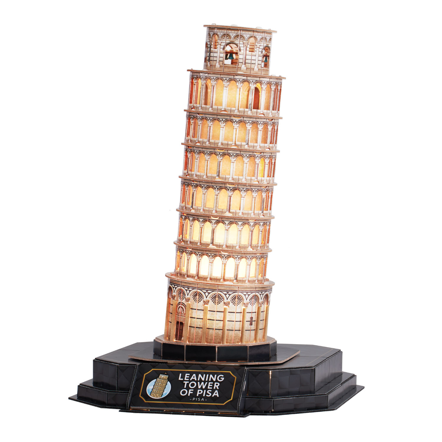 Pisa Kulesi 3D Puzzle (Led Işıklı) L535h