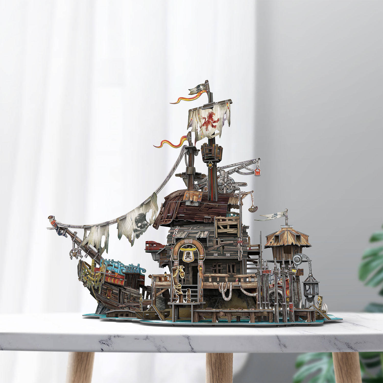Tortuga Korsan Koyu 3D Puzzle T4039h