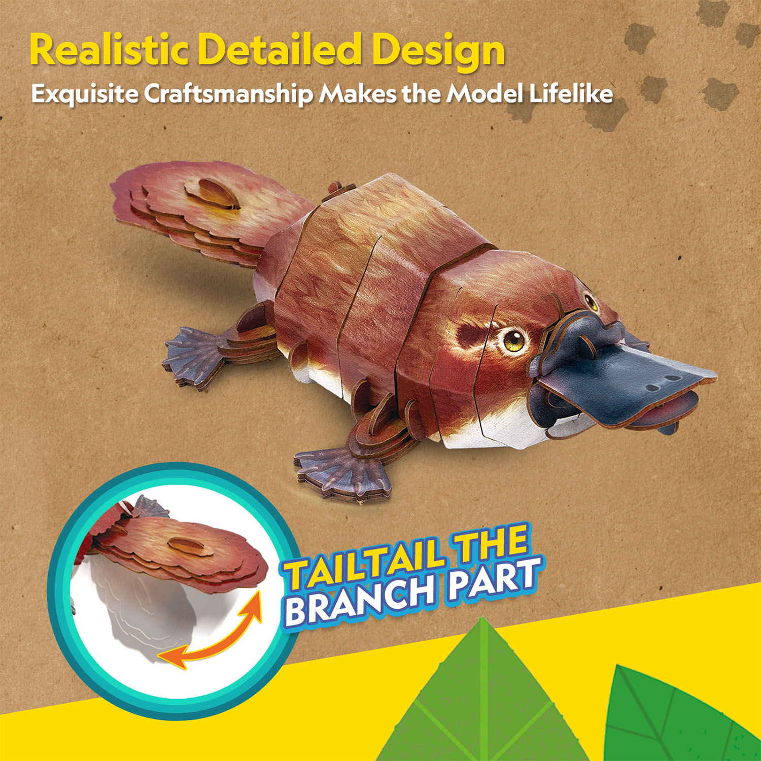 National Geographic - Ornitorenk 3D Puzzle DS1184h