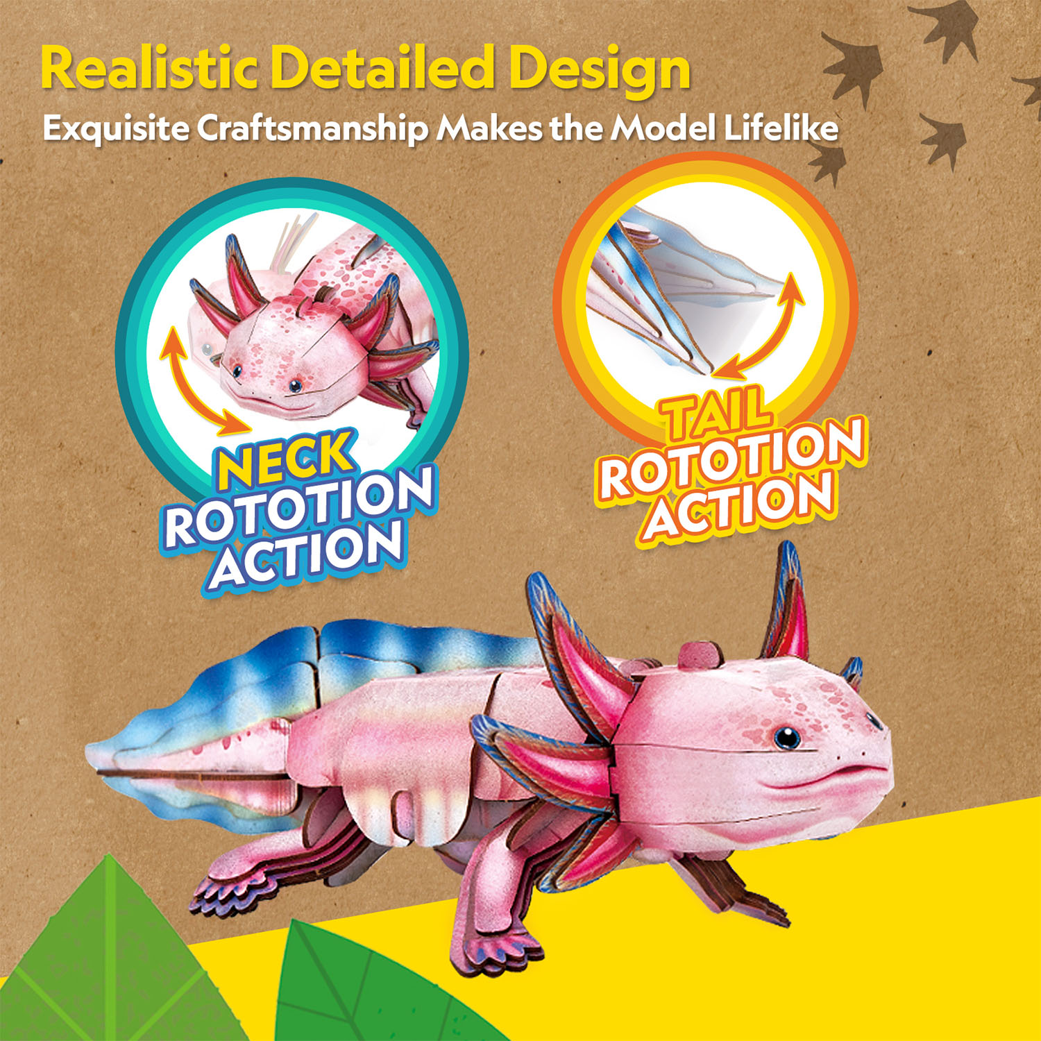 National Geographic - Axolotl 3D Puzzle DS1185h