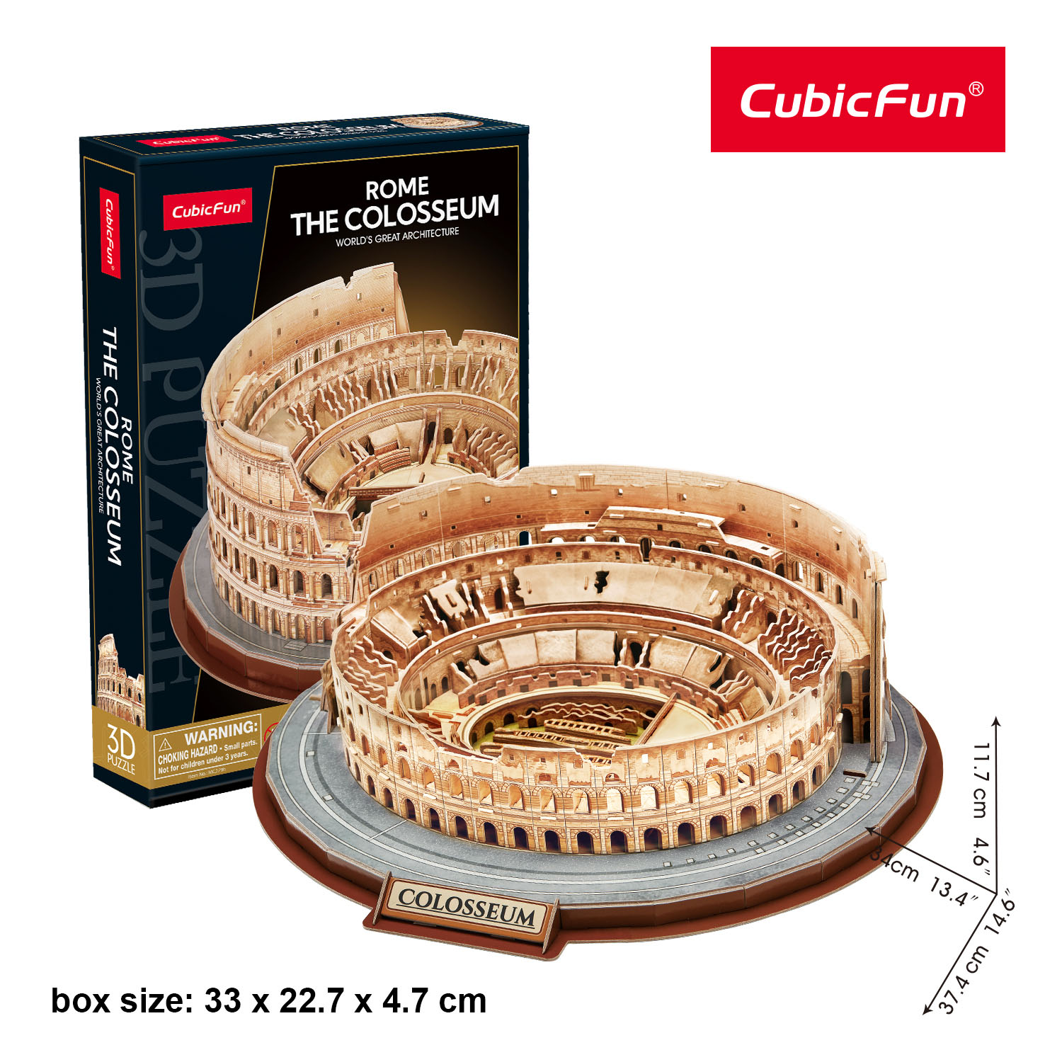 The Colosseum 3D Puzzle MC279h