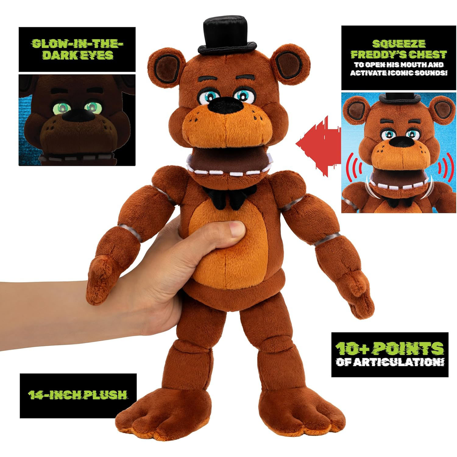 Five Nights at Freddy's - Freddy Elektronik Pelüş FNF0043