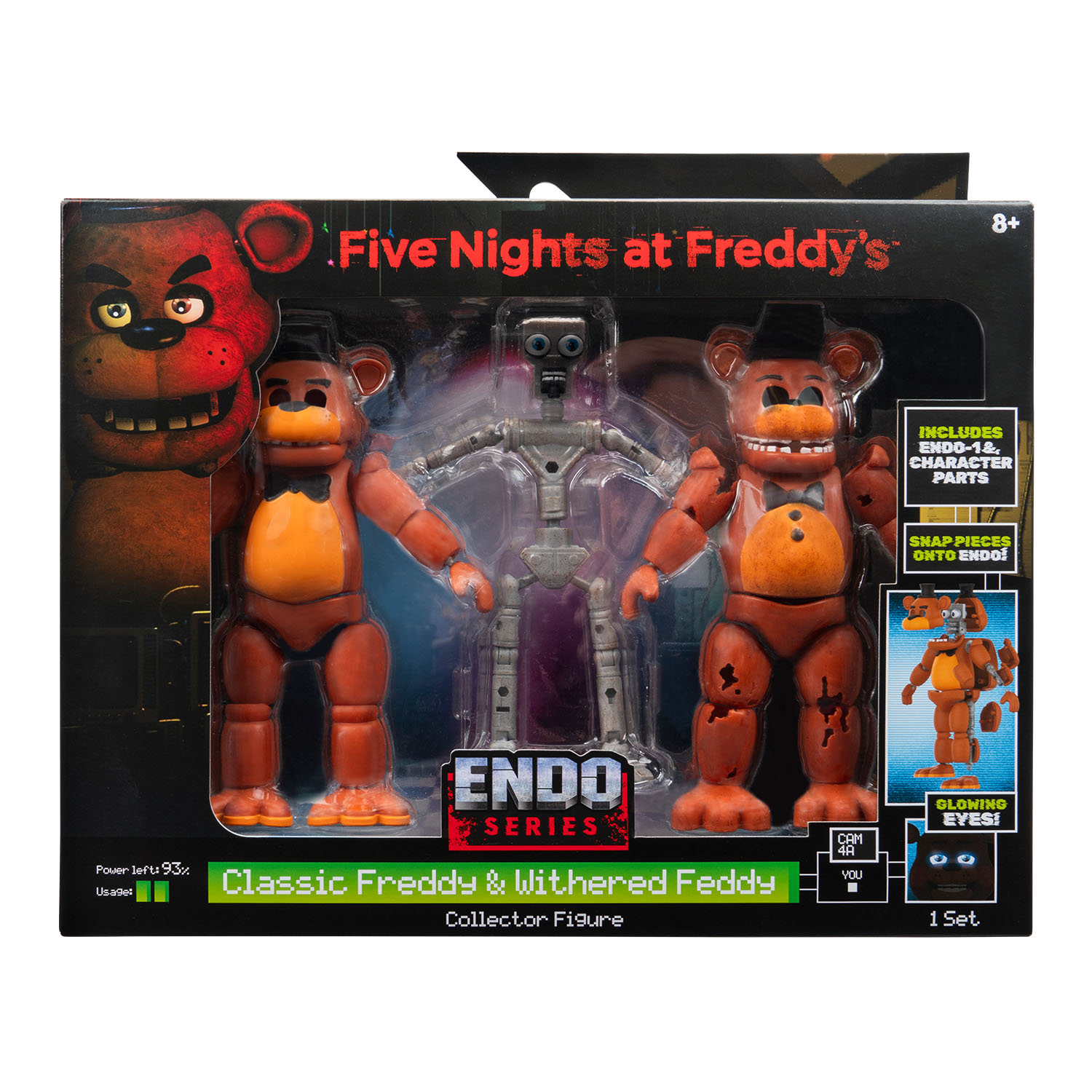 Five Nights at Freddy's 16 cm Endo Seri - Freddy Figür Set FNF007