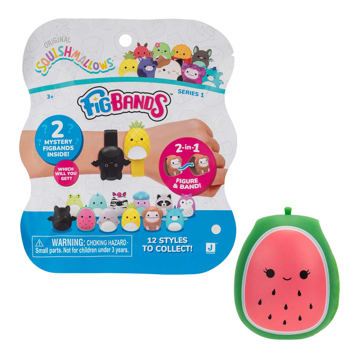 Squishmallows FigBands 2'li Sürpriz Paket BNDS00003