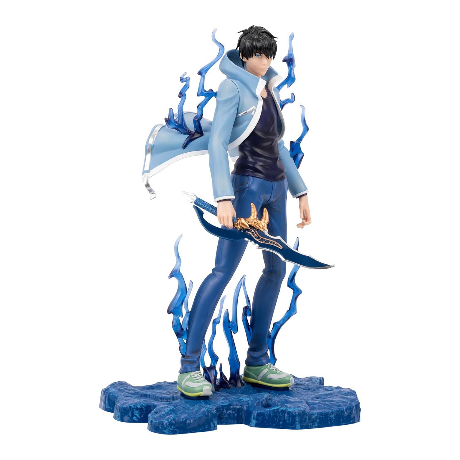 Total Anime 23 cm Sung Jinwoo Koleksiyon Figürü KAZ0124