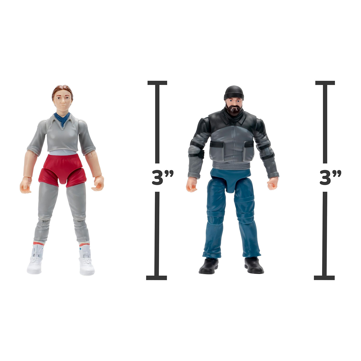 Stranger Things Hopper & Eleven İkili Aksiyon Figür Seti STRT0110