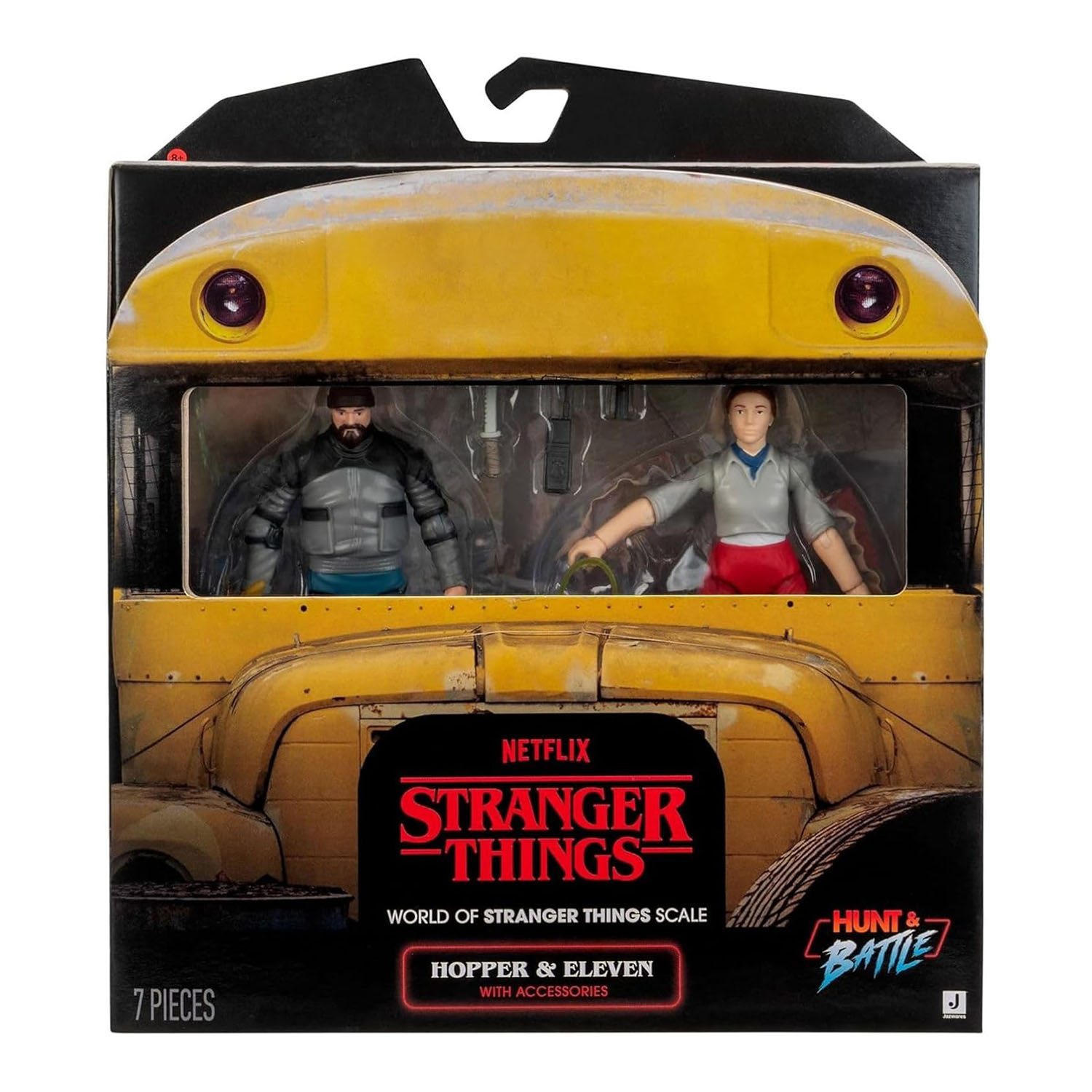 Stranger Things Hopper & Eleven İkili Aksiyon Figür Seti STRT0110
