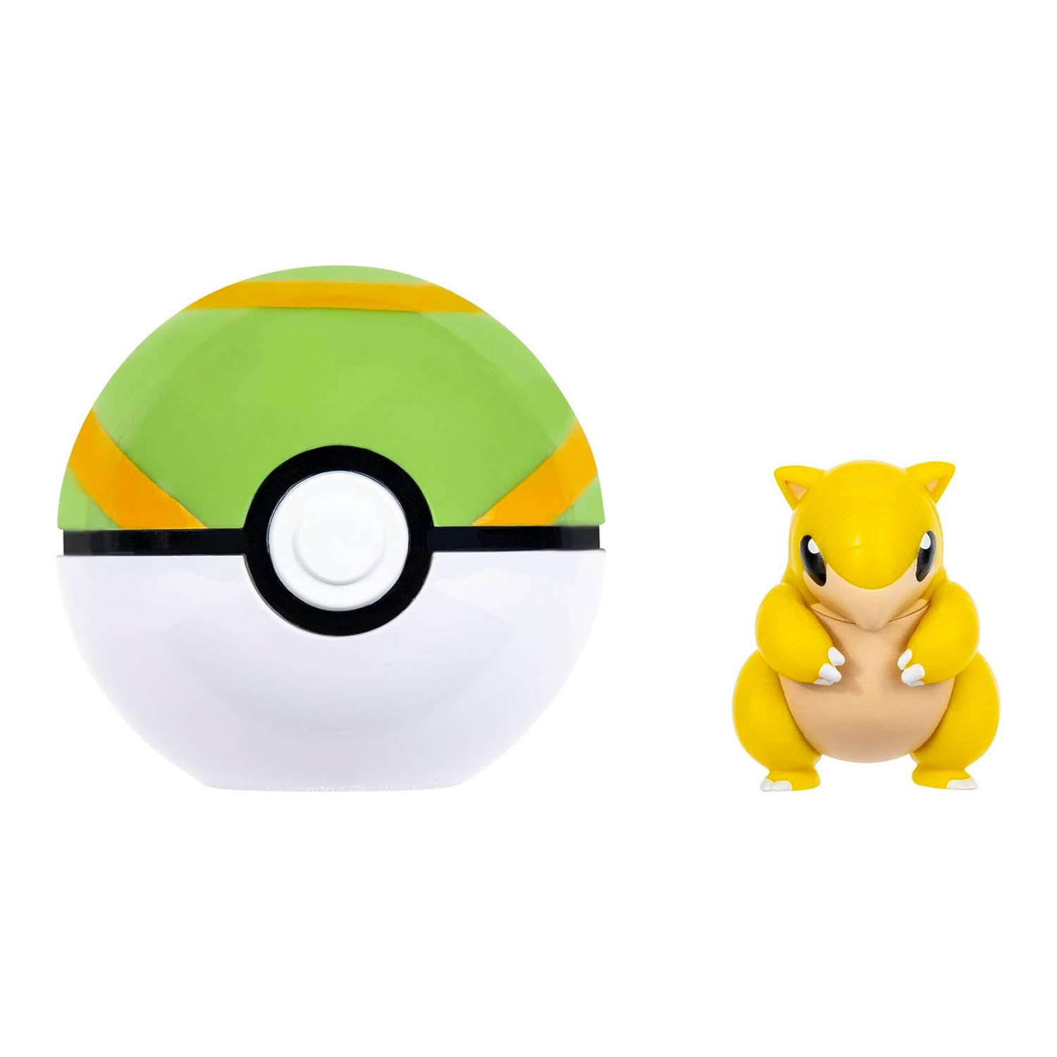 Pokemon Clip 'N' Go Poke Ball ve Sandshrew Figür PKW4161