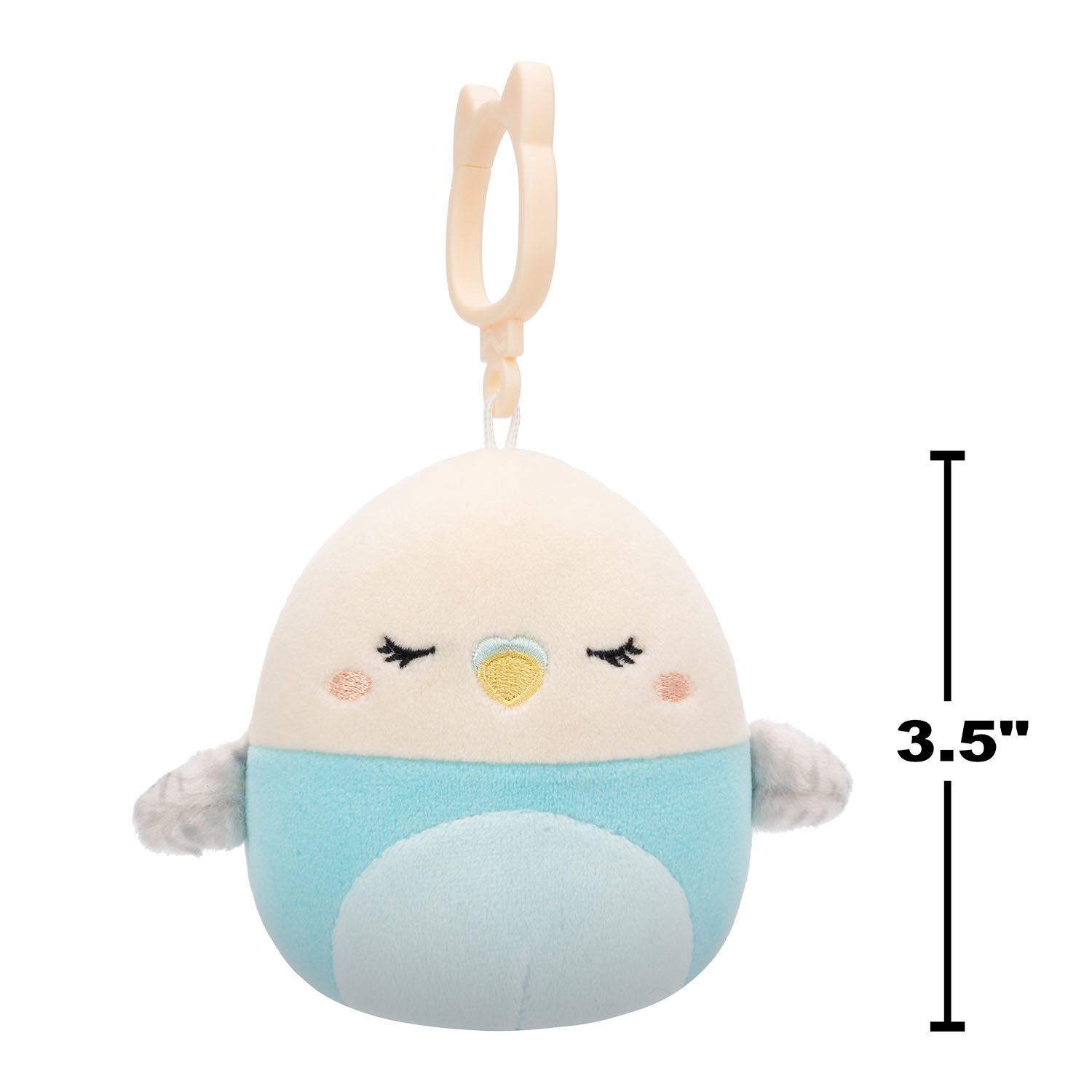 Squishmallows Muhabbet Kuşu Tycho 9 cm Klipsli CP00332