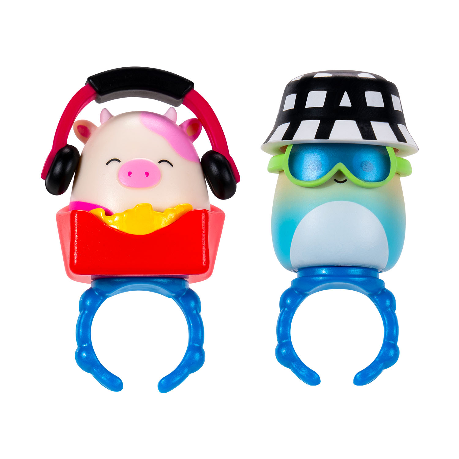 Squish-a-longs 14 Figür + Yüzük Set Seri 3 AL0031