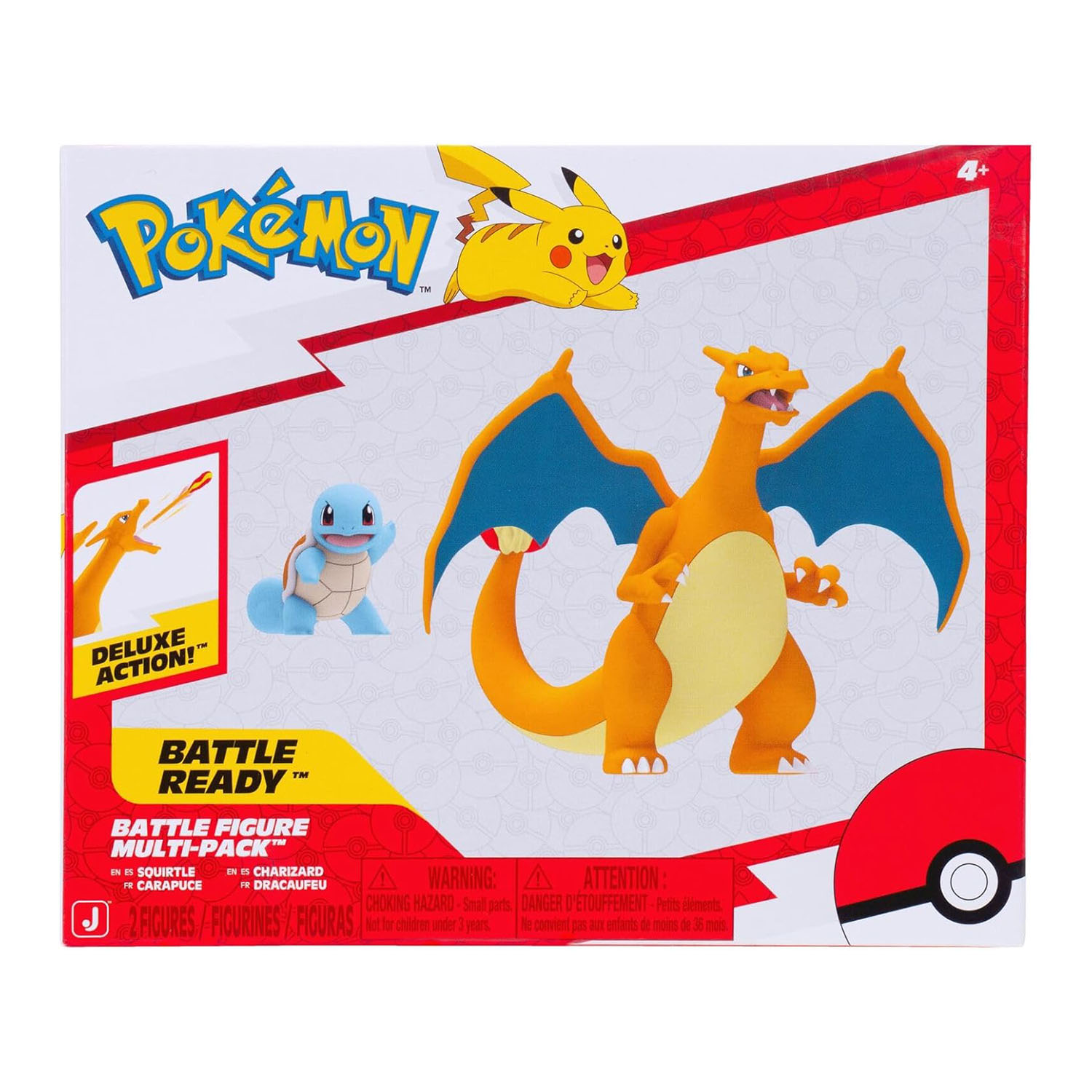 Pokemon Battle 2'li Figür - Squirtle & Charmander PKW2283
