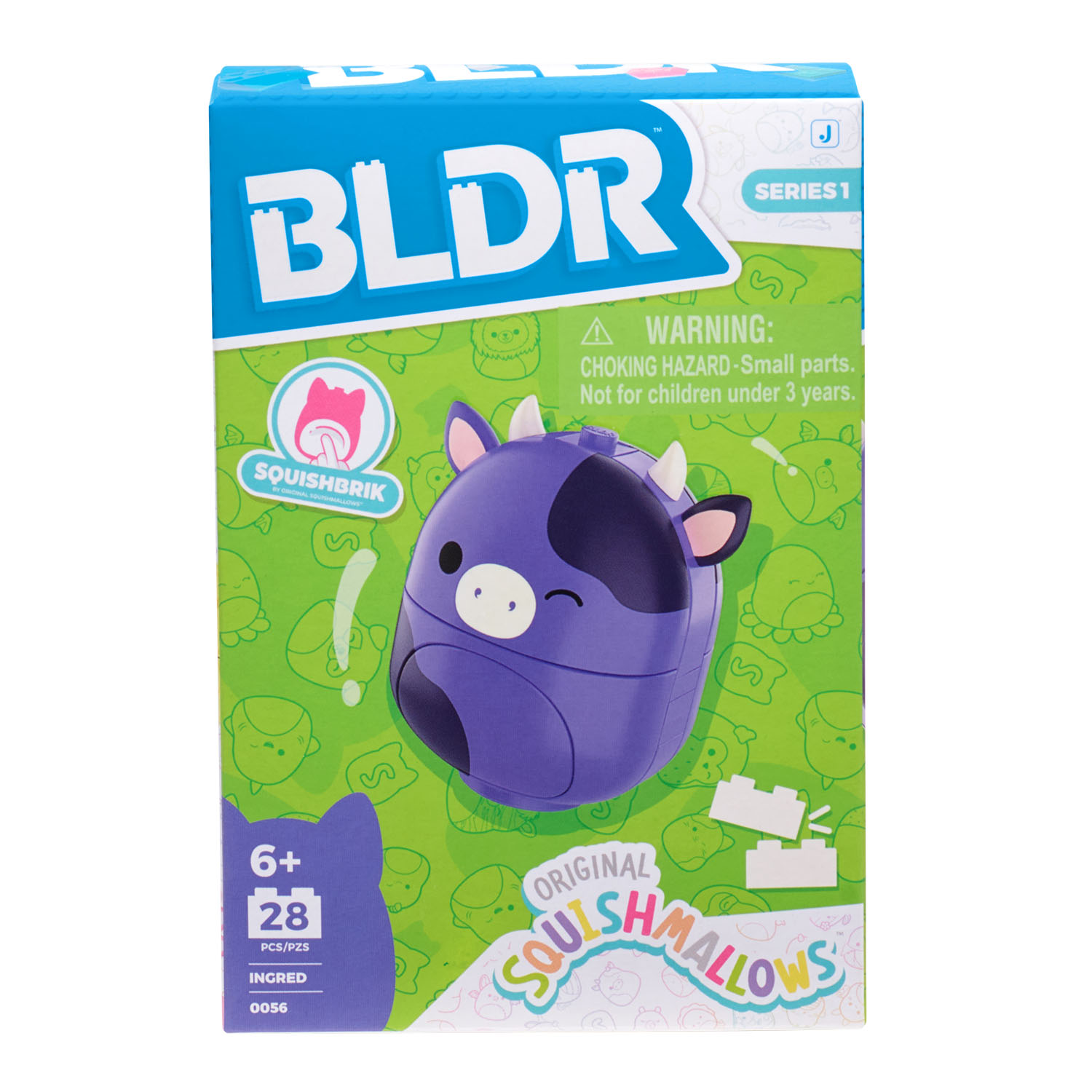 BLDR Squishmallows Tekli Paket Seri 1 - İnek Ingred CNS0056