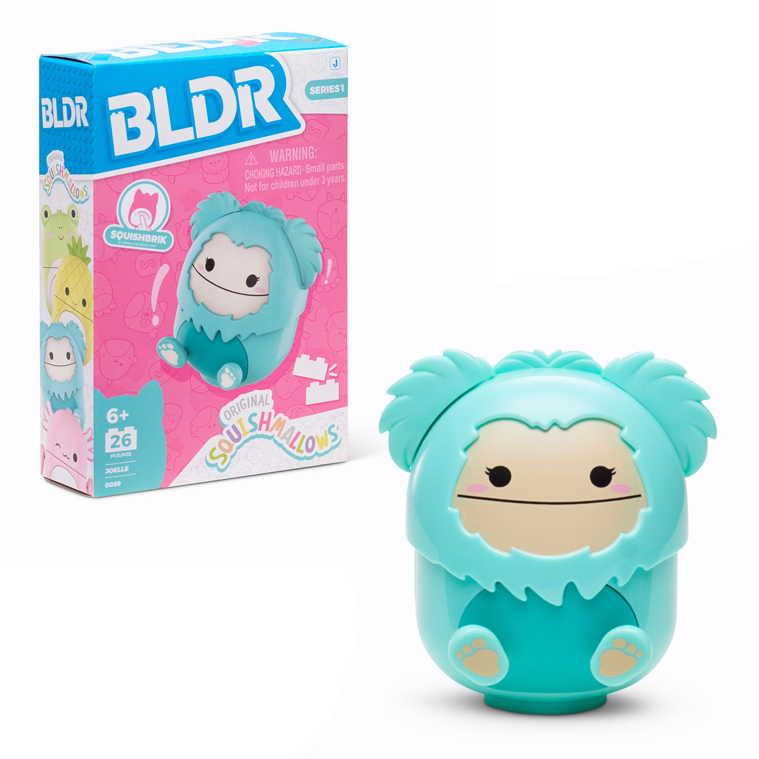 BLDR Squishmallows Tekli Paket Seri 1 - Kocaayak Joelle CNS0059