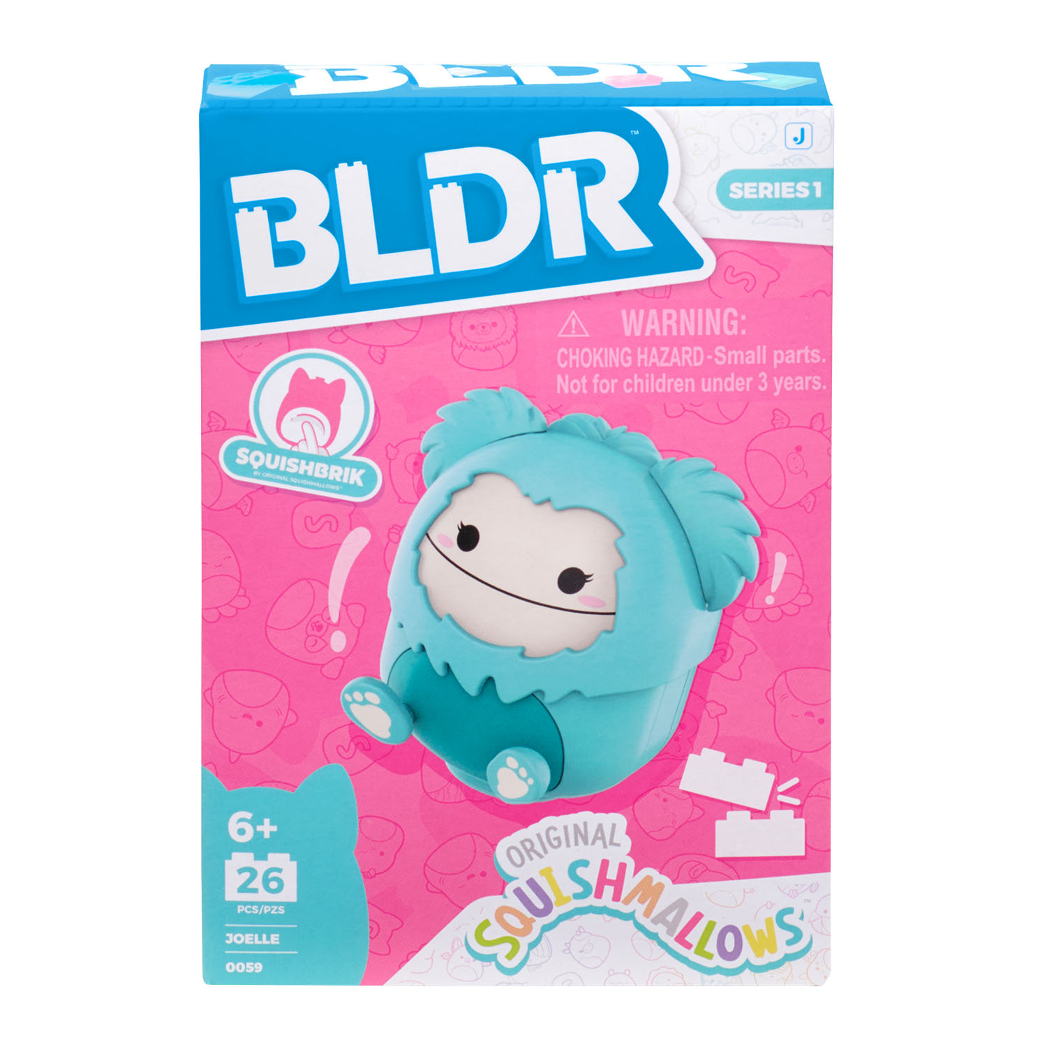 BLDR Squishmallows Tekli Paket Seri 1 - Kocaayak Joelle CNS0059