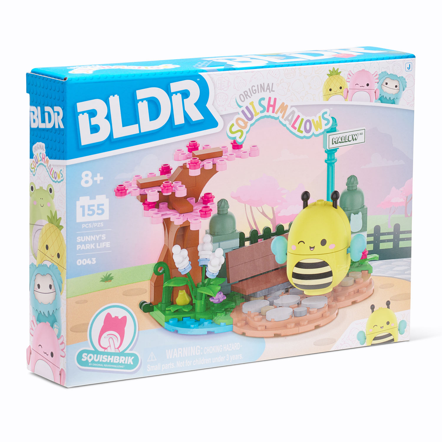 BLDR Squishmallows Oyun Seti - Arı Sunny'nin Park Yaşamı CNS0043
