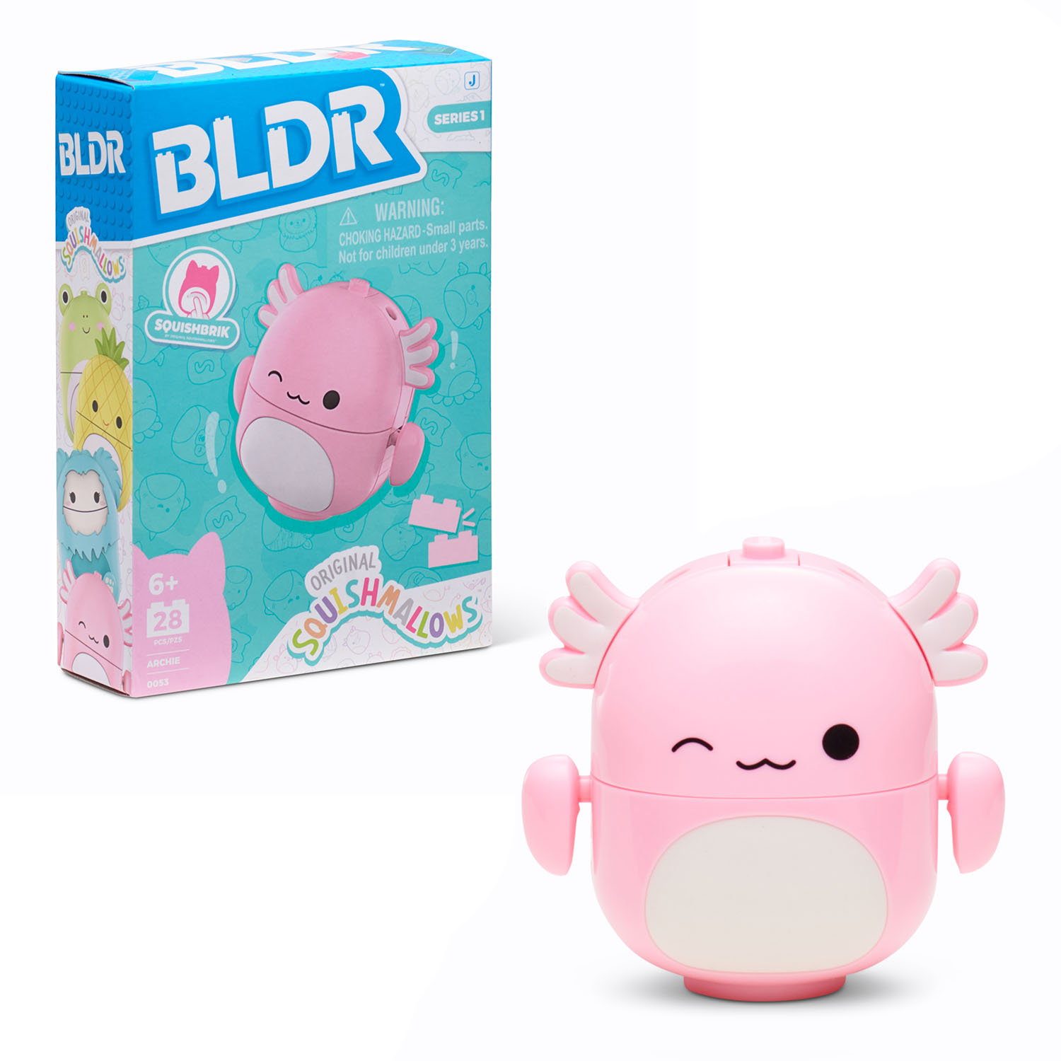 BLDR Squishmallows Tekli Paket Seri 1 - Aksolotl Archie CNS0053