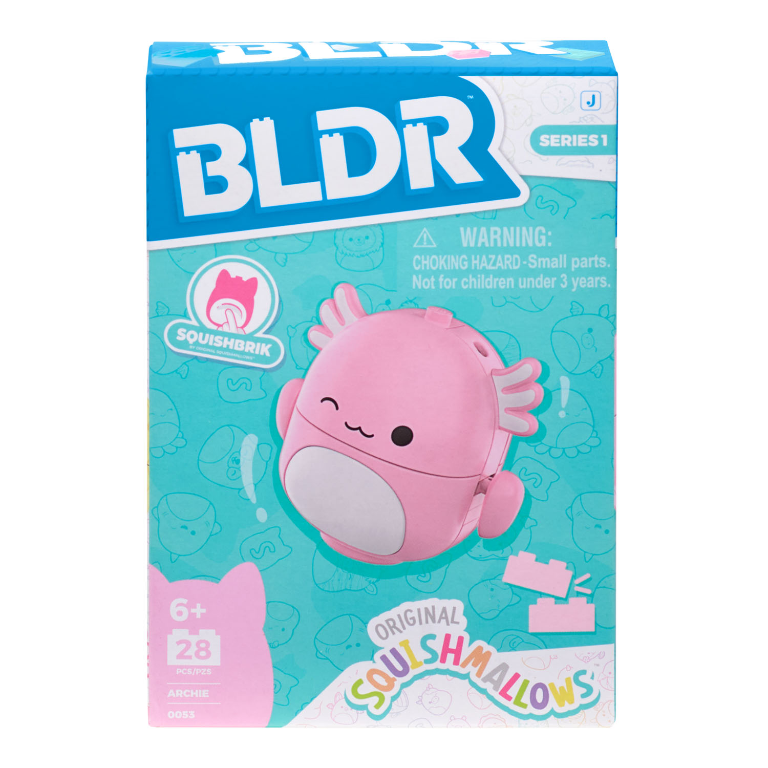 BLDR Squishmallows Tekli Paket Seri 1 - Aksolotl Archie CNS0053