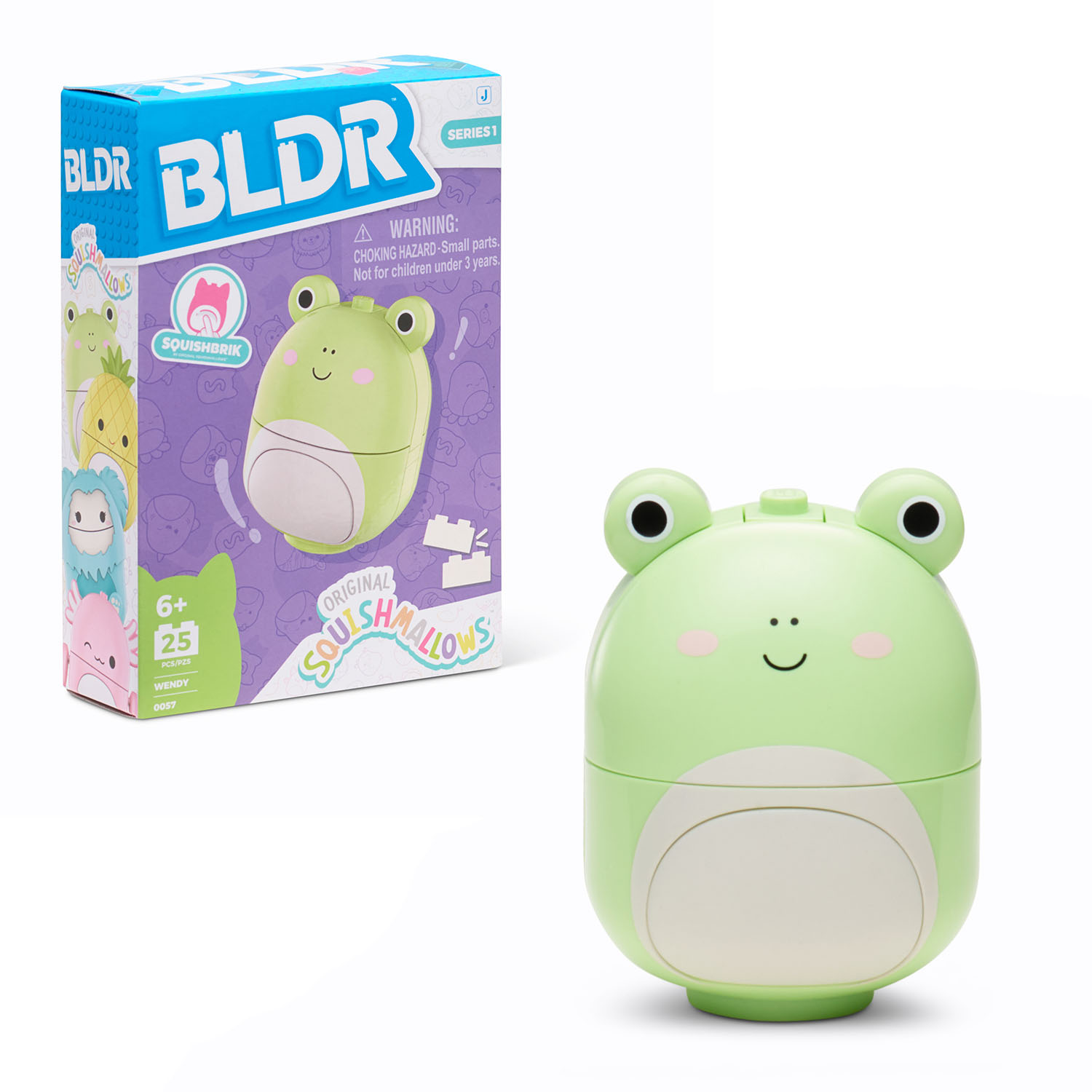 BLDR Squishmallows Tekli Paket Seri 1 - Kurbağa Wendy CNS0057