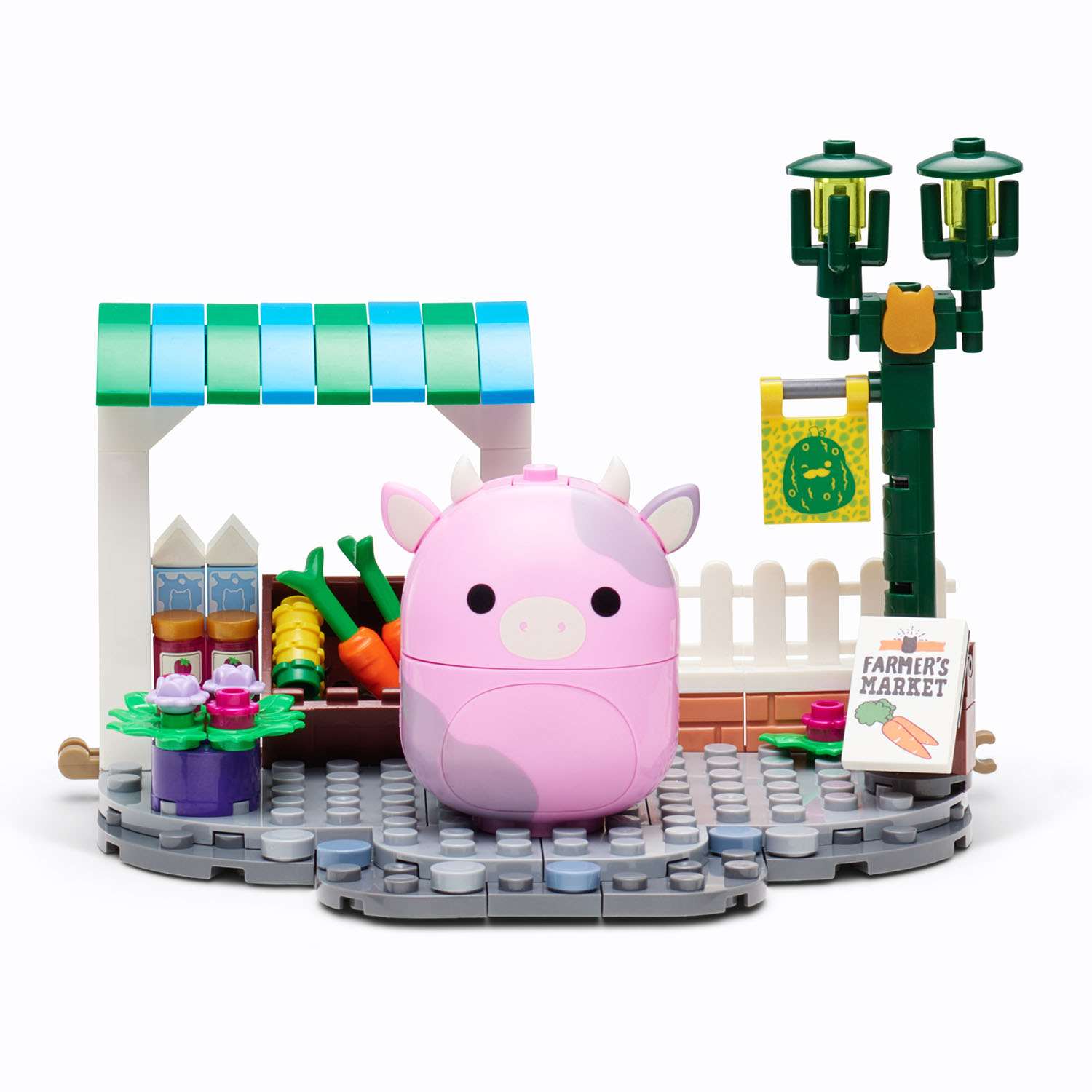 BLDR Squishmallows Oyun Seti - İnek Patty'nin Çiftlik Pazarı CNS0