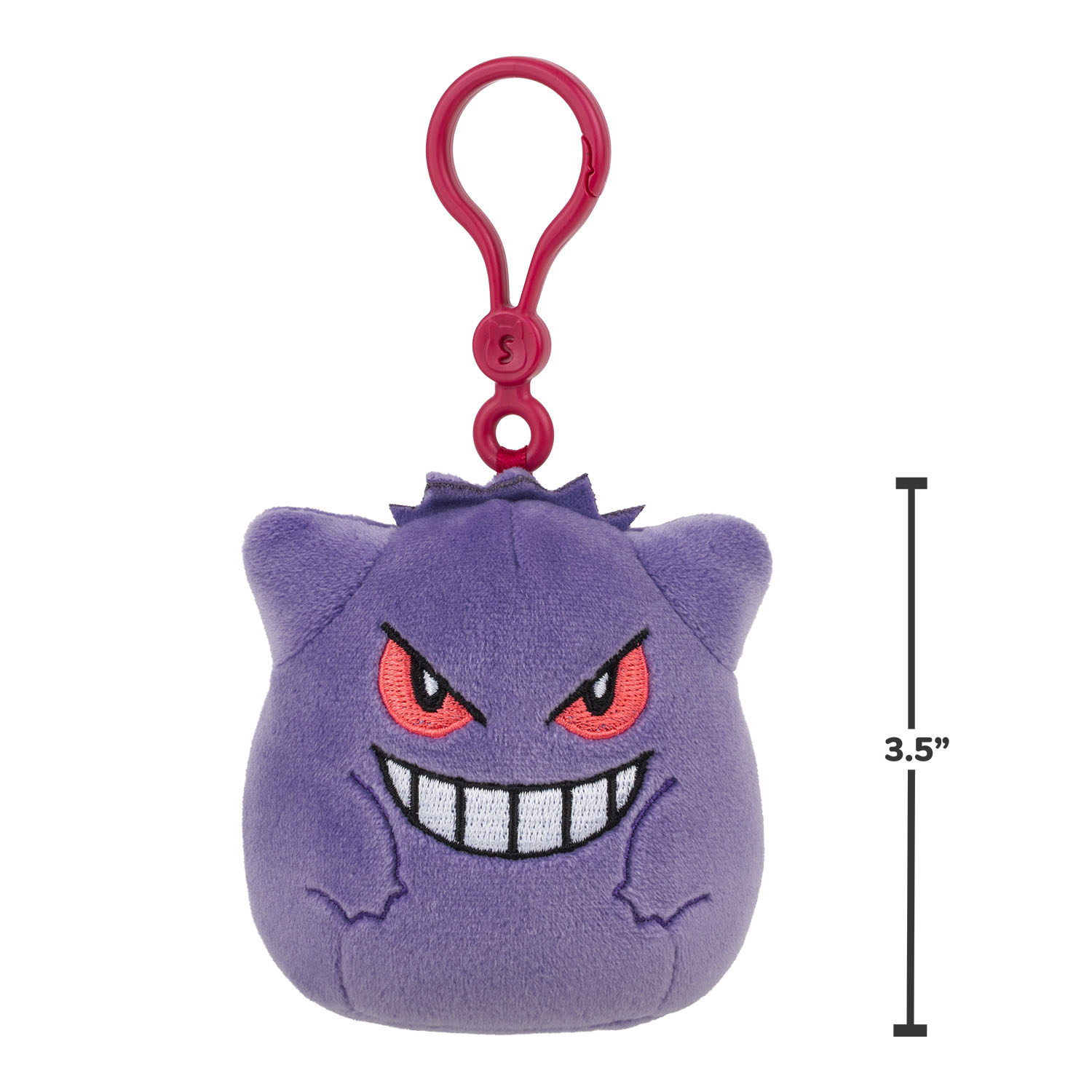 Squishmallows Pokemon Serisi Klipsli - Gengar 9 cm PK00324