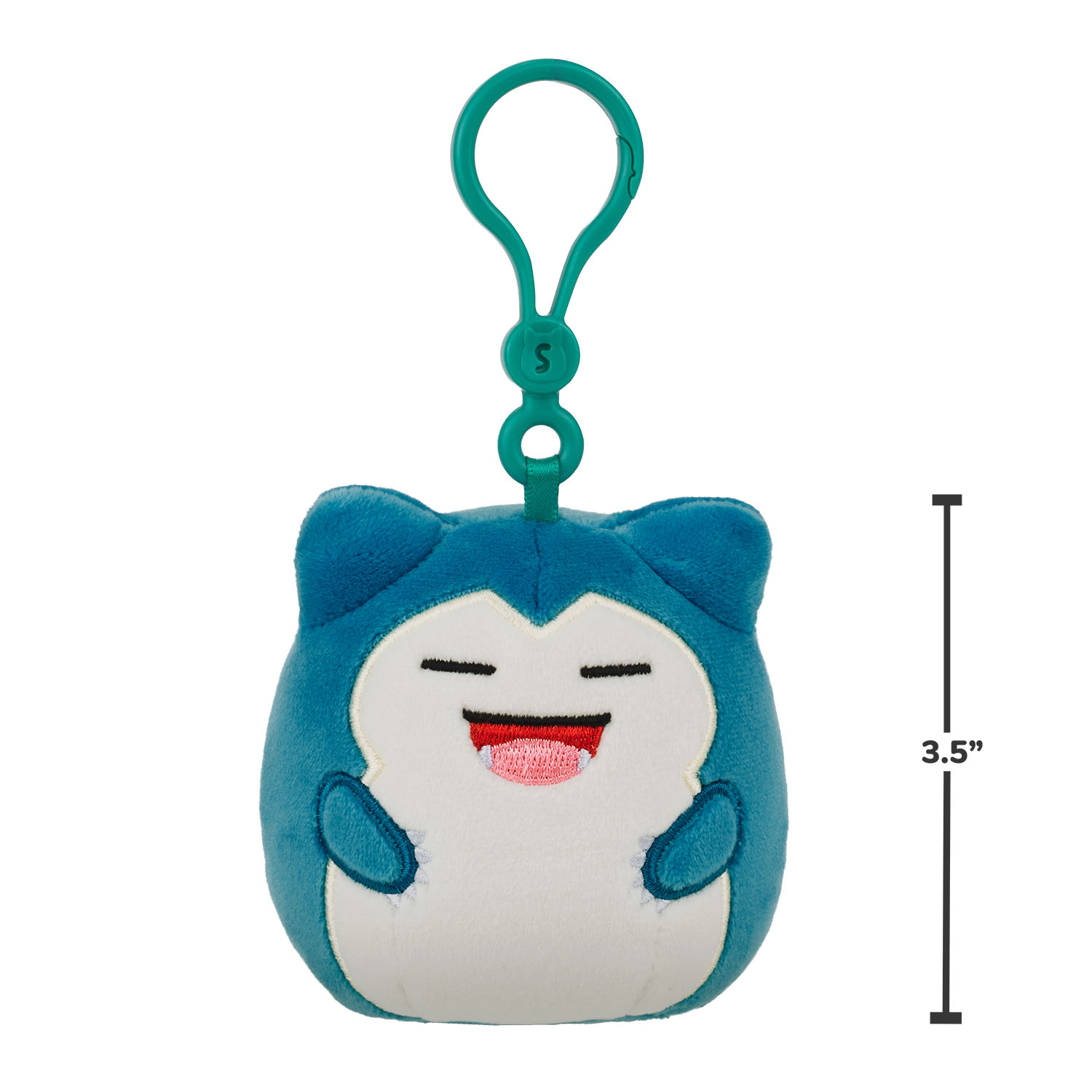 Squishmallows Pokemon Serisi Klipsli - Snorlax 9 cm PK00325