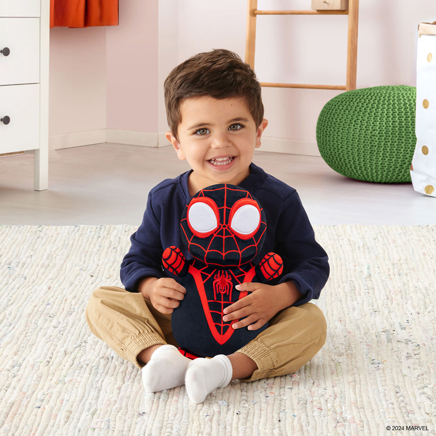 Squishmallows HugMees Spidey Serisi - Spin 25 cm SF00004