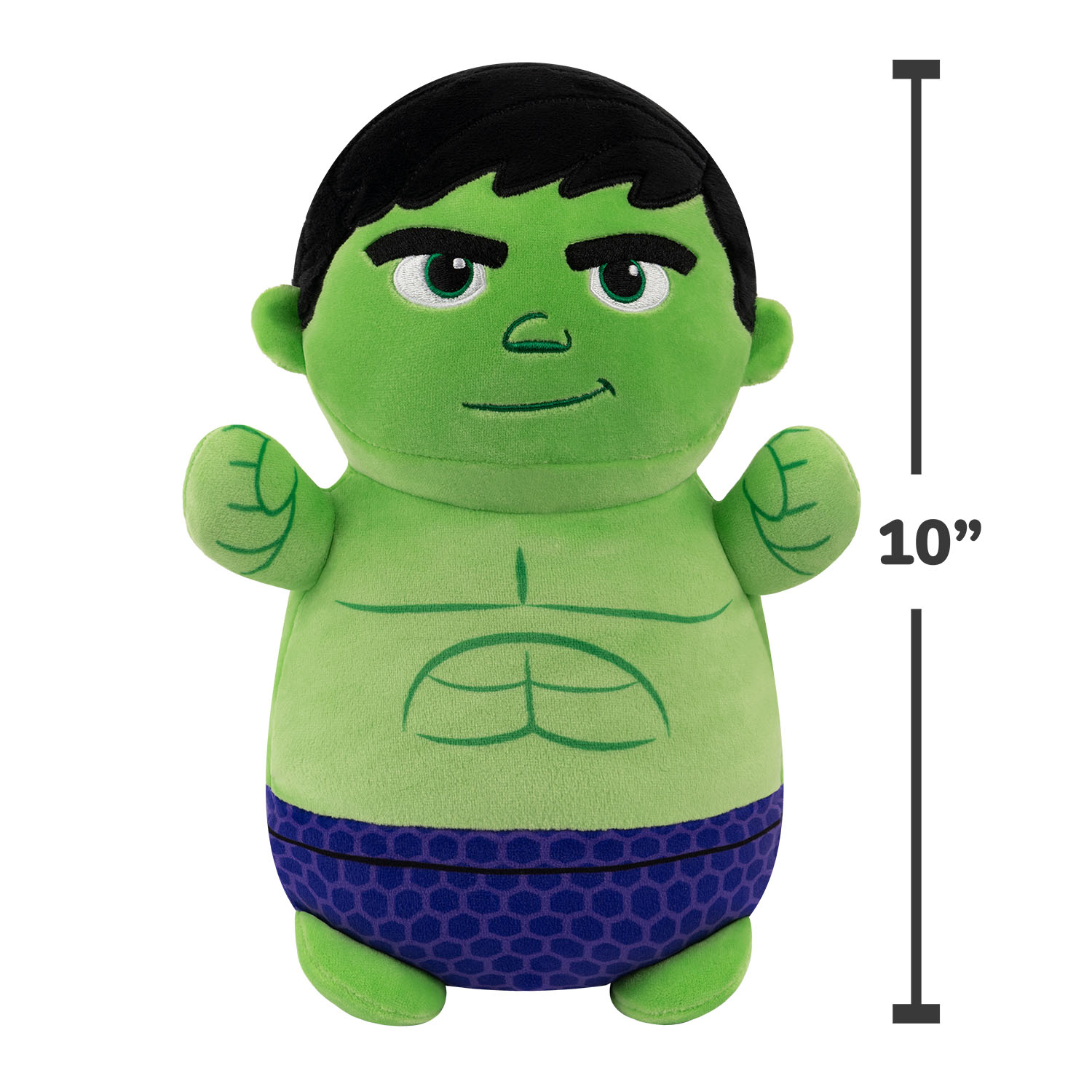 Squishmallows HugMees Spidey Serisi - Hulk 25 cm SF00010