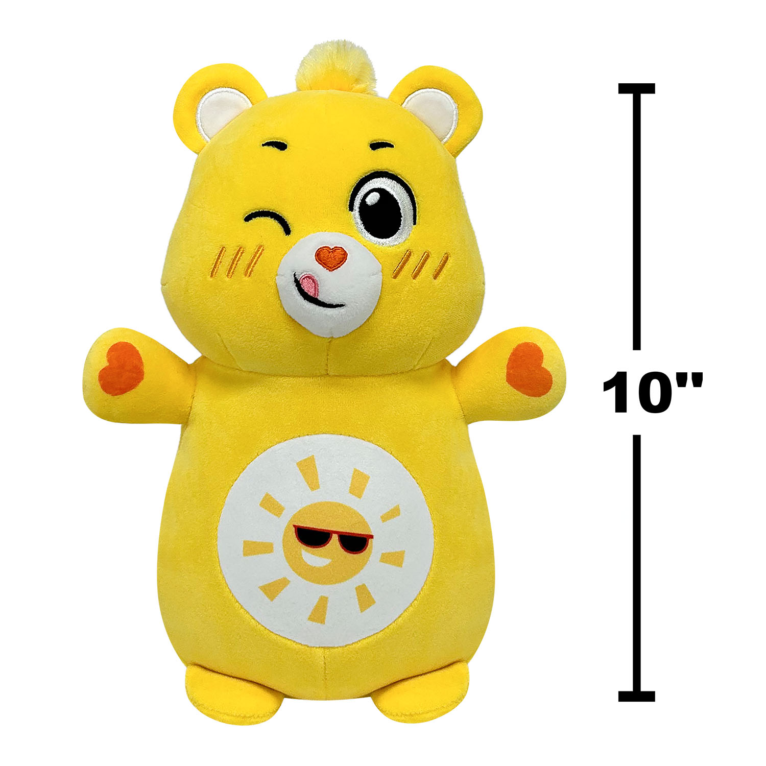 Squishmallows HugMees Care Bears Serisi - Funshine Bear 25 cm CB0