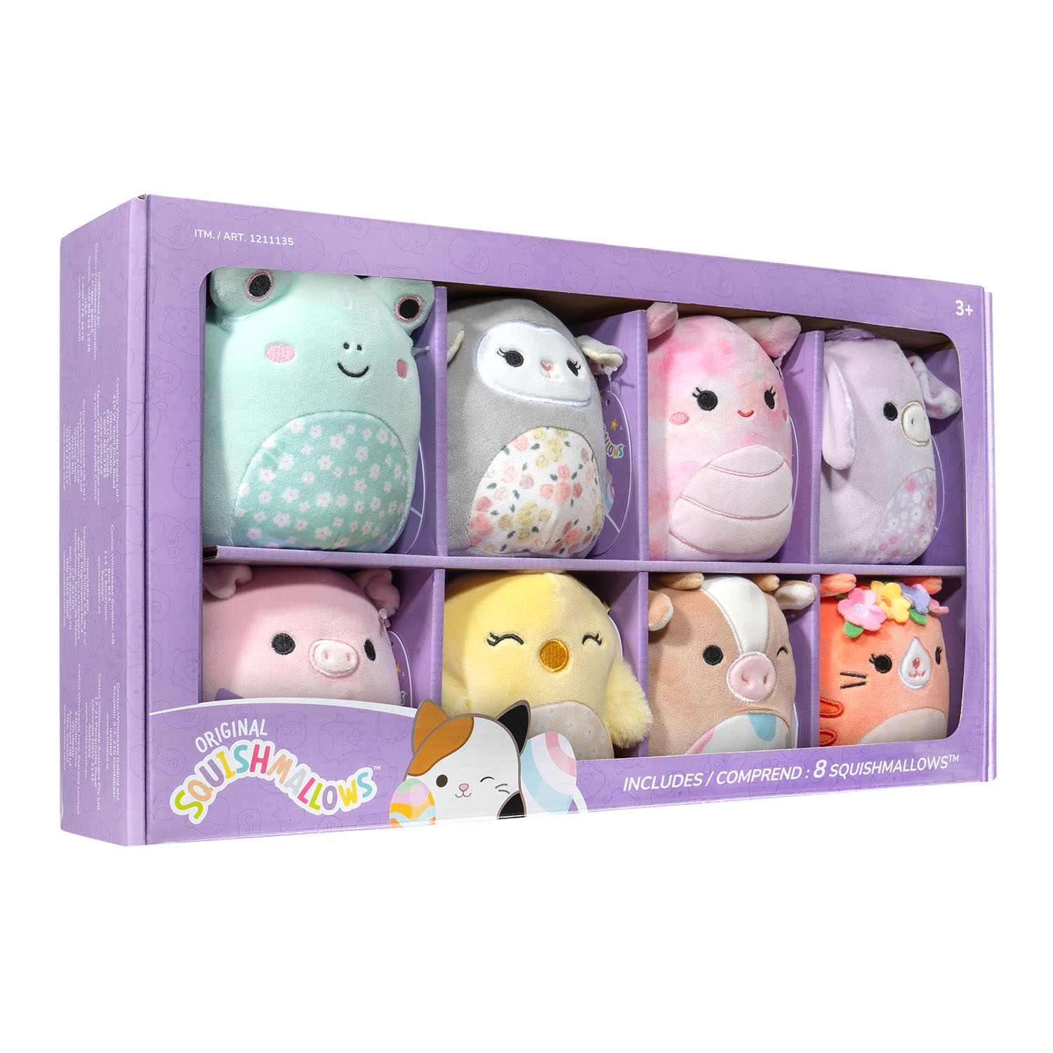 Squishmallows 8'li Koleksiyon Paketi 13 cm ER01060